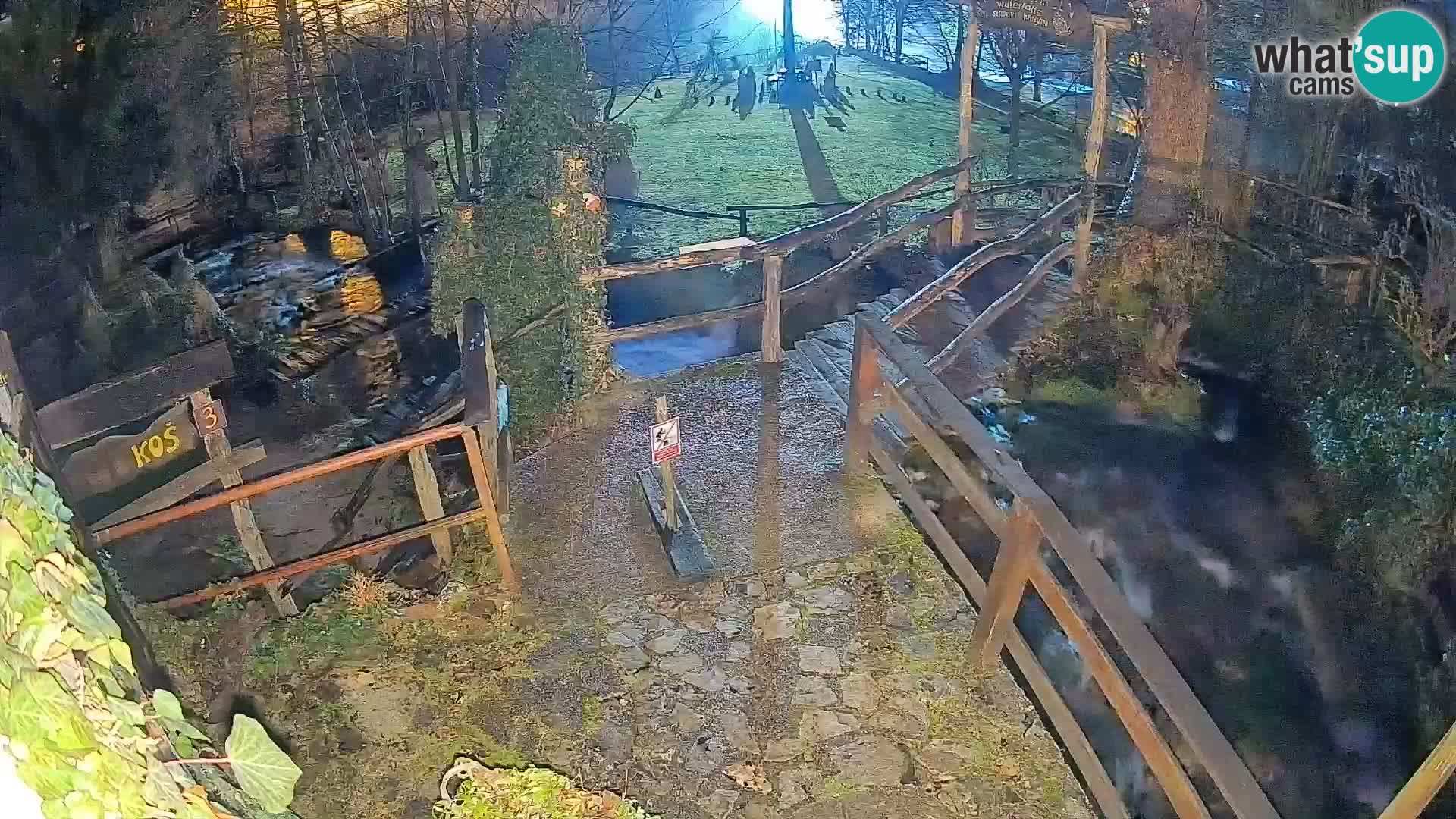 Lakes on the river Slunjčica in Rastoke
