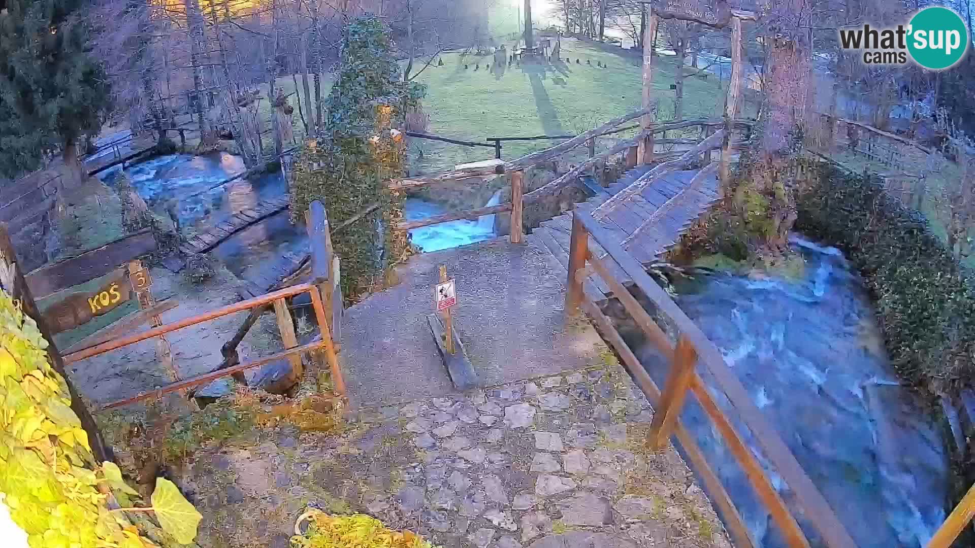Lakes on the river Slunjčica in Rastoke