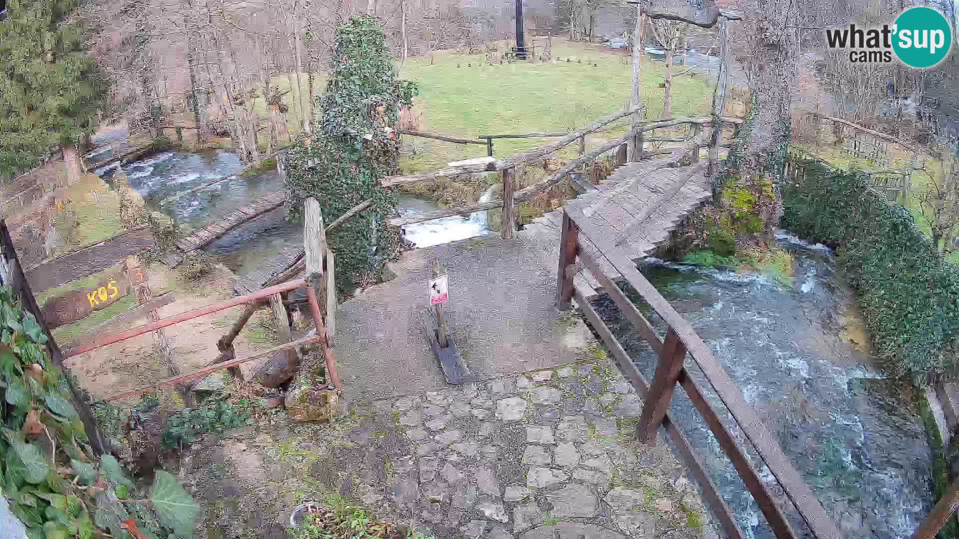 Lacs sur la rivière Slunjčica dans Rastoke