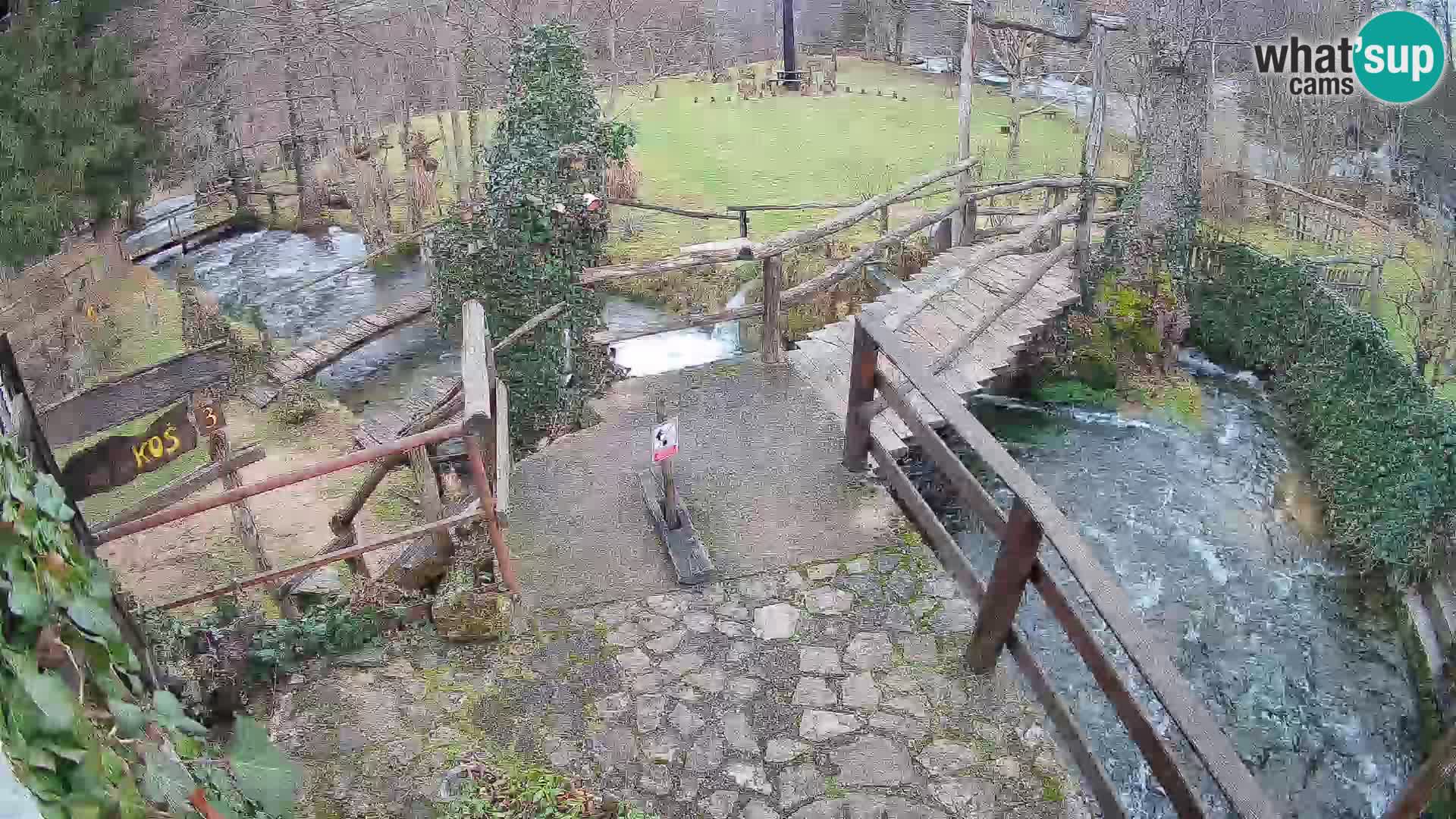 Lakes on the river Slunjčica in Rastoke