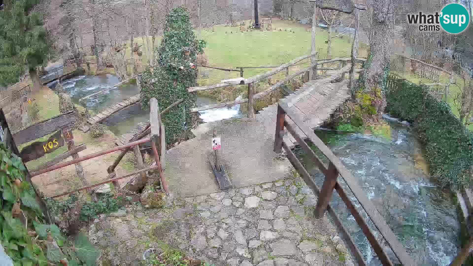 Lakes on the river Slunjčica in Rastoke