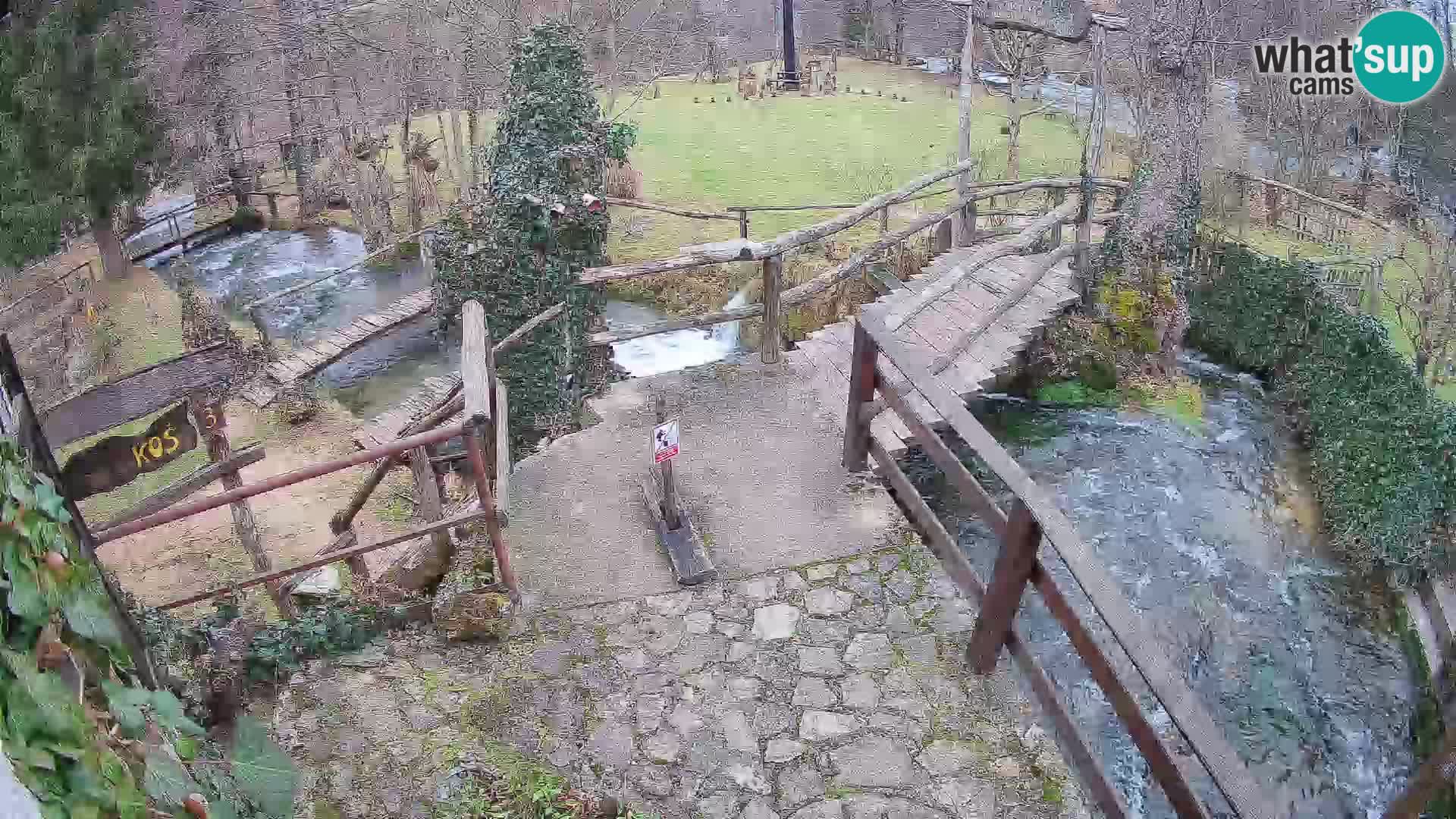 Lakes on the river Slunjčica in Rastoke