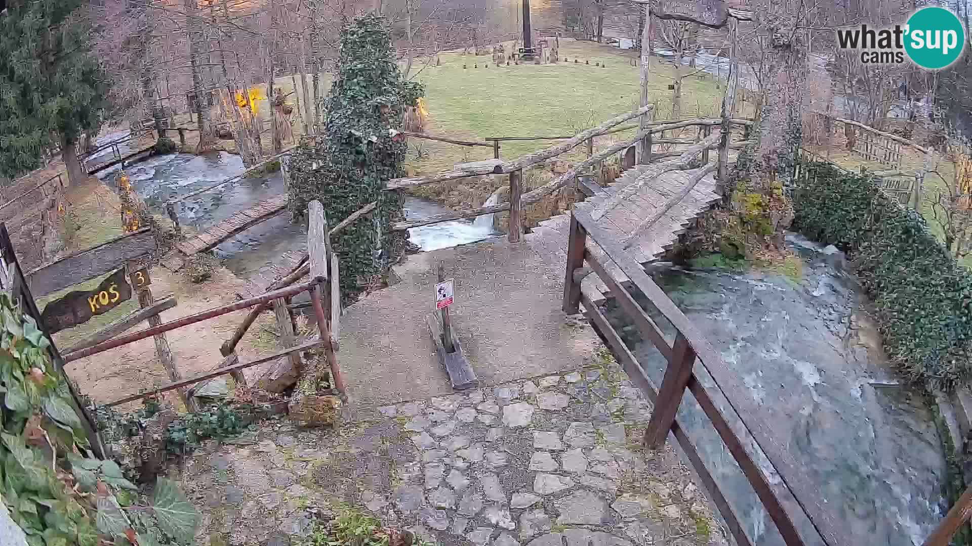 Lakes on the river Slunjčica in Rastoke