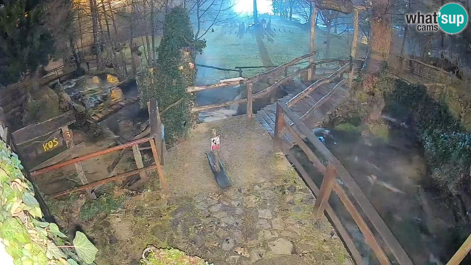 Lacs sur la rivière Slunjčica dans Rastoke