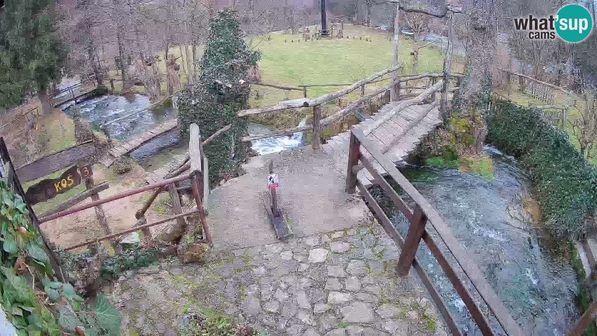 Lacs sur la rivière Slunjčica dans Rastoke
