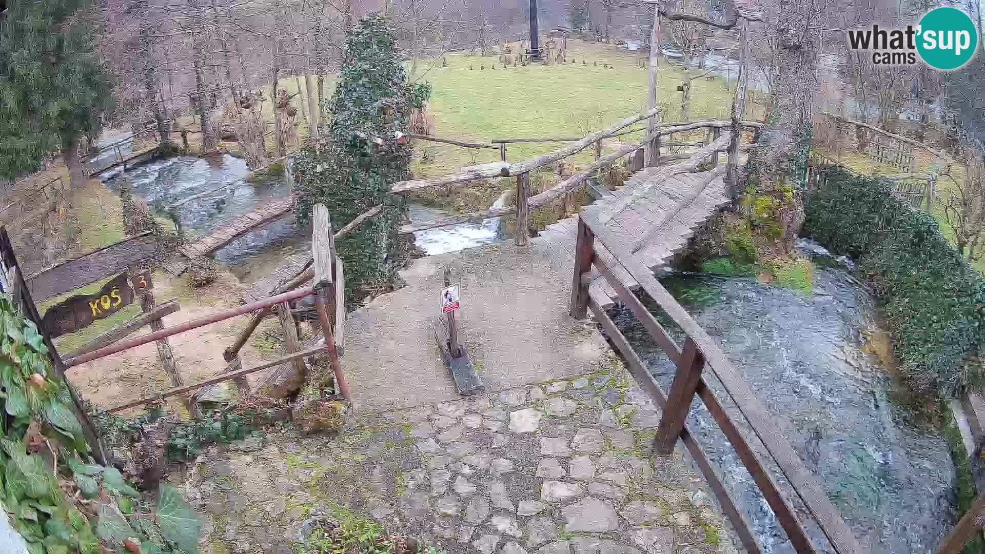 Lakes on the river Slunjčica in Rastoke