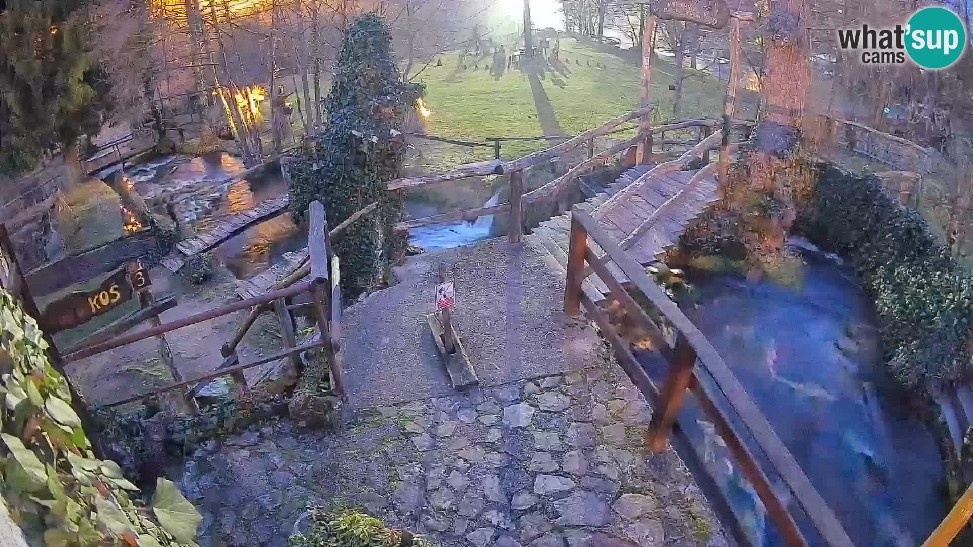 Jezera na rijeci Slunjčica u Rastokama