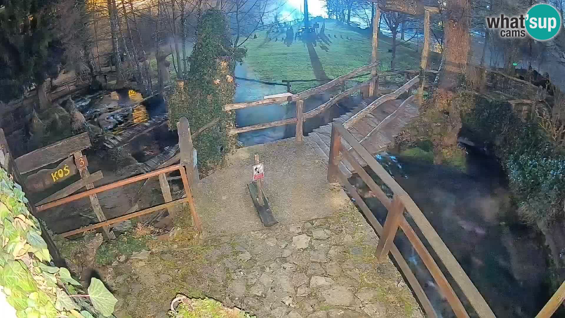 Lakes on the river Slunjčica in Rastoke