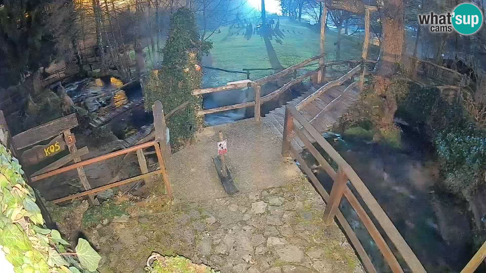 Jezera na rijeci Slunjčica u Rastokama