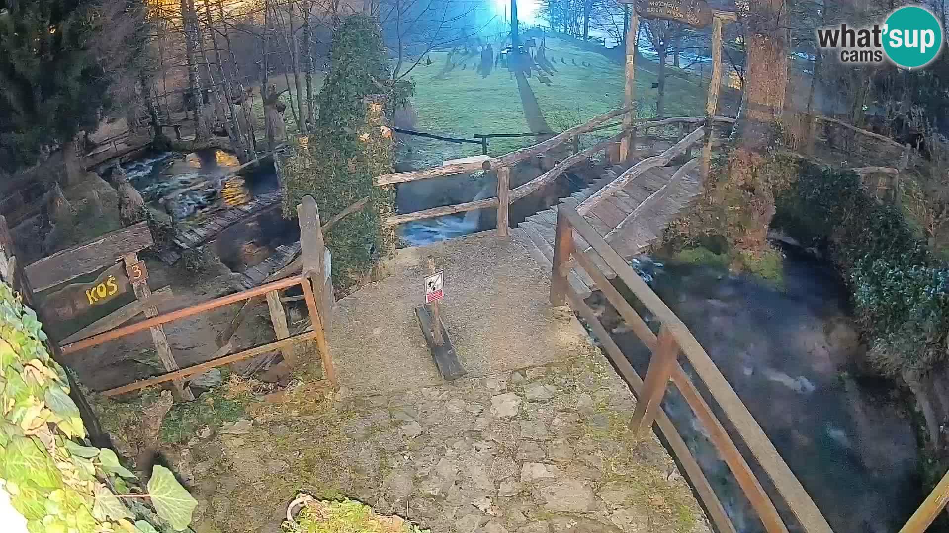 Lakes on the river Slunjčica in Rastoke
