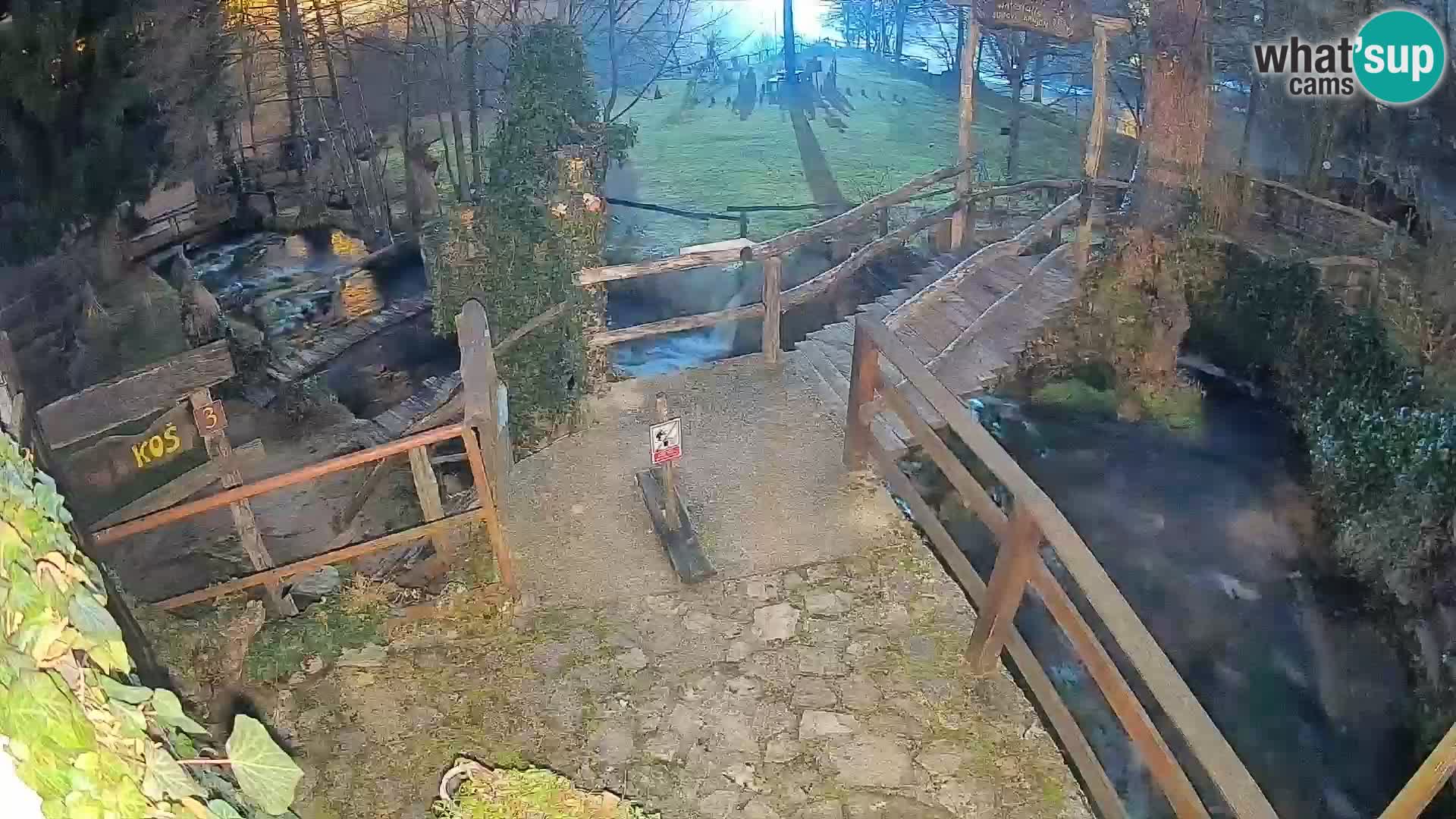 Lakes on the river Slunjčica in Rastoke