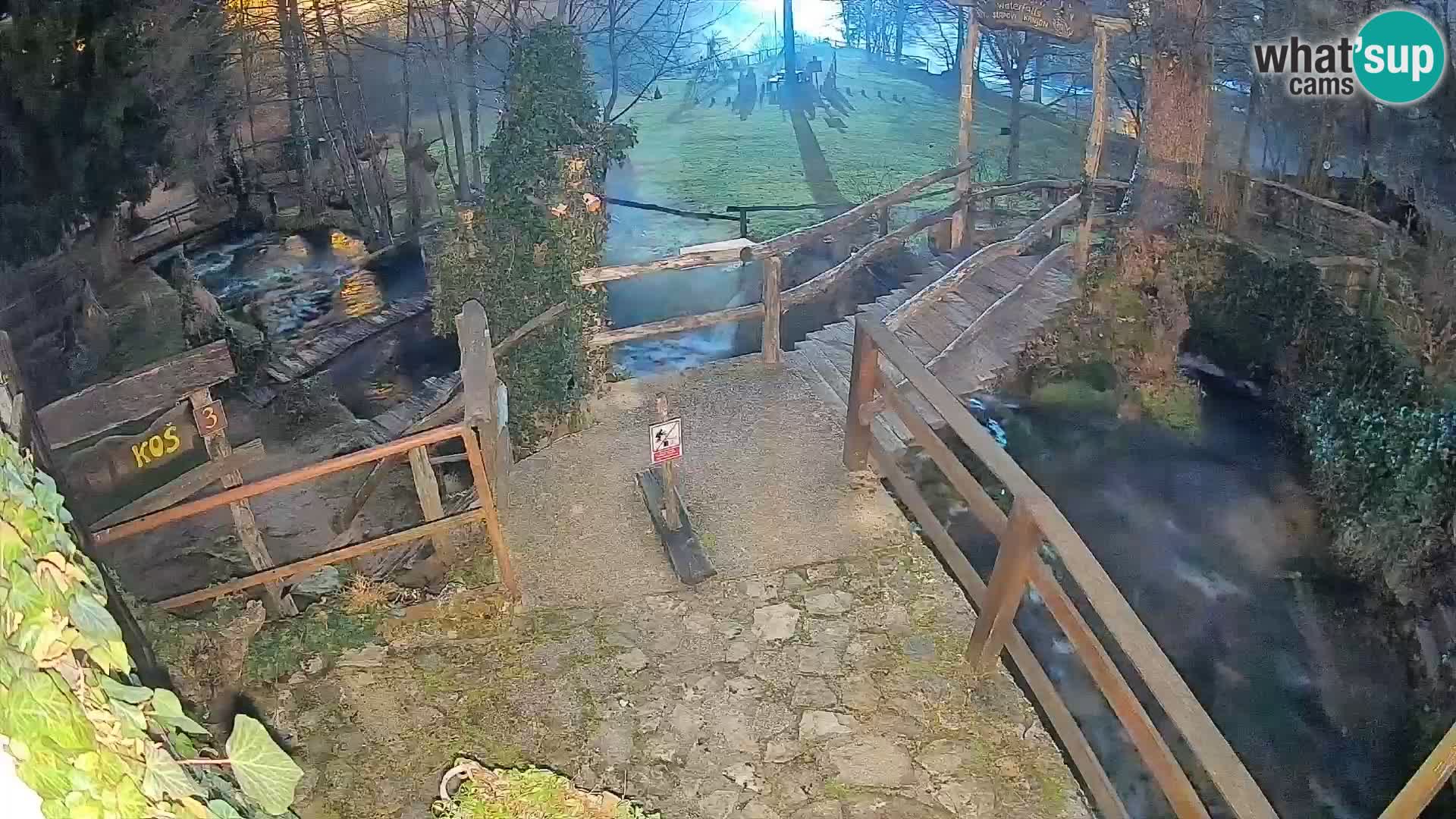 Laghi sul fiume Slunjčica a Rastoke