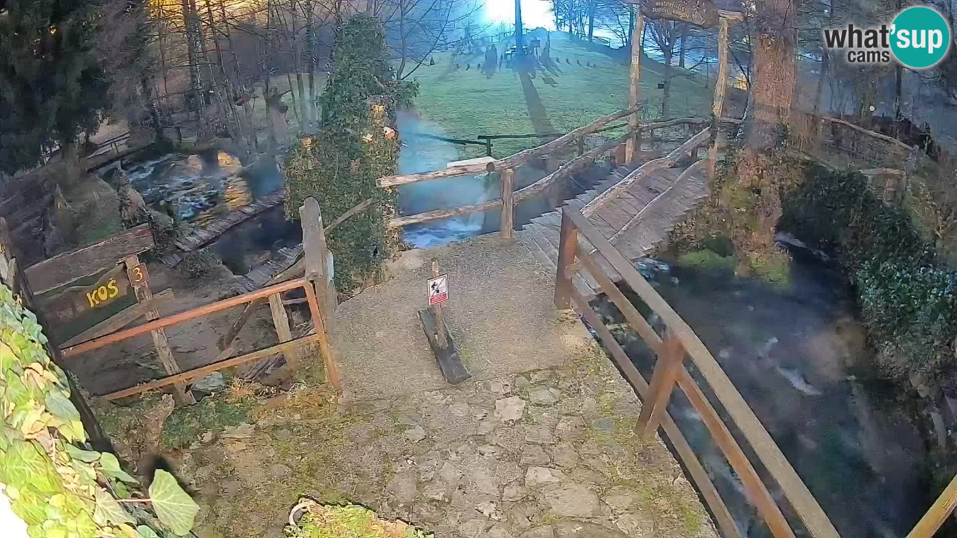 Lacs sur la rivière Slunjčica dans Rastoke