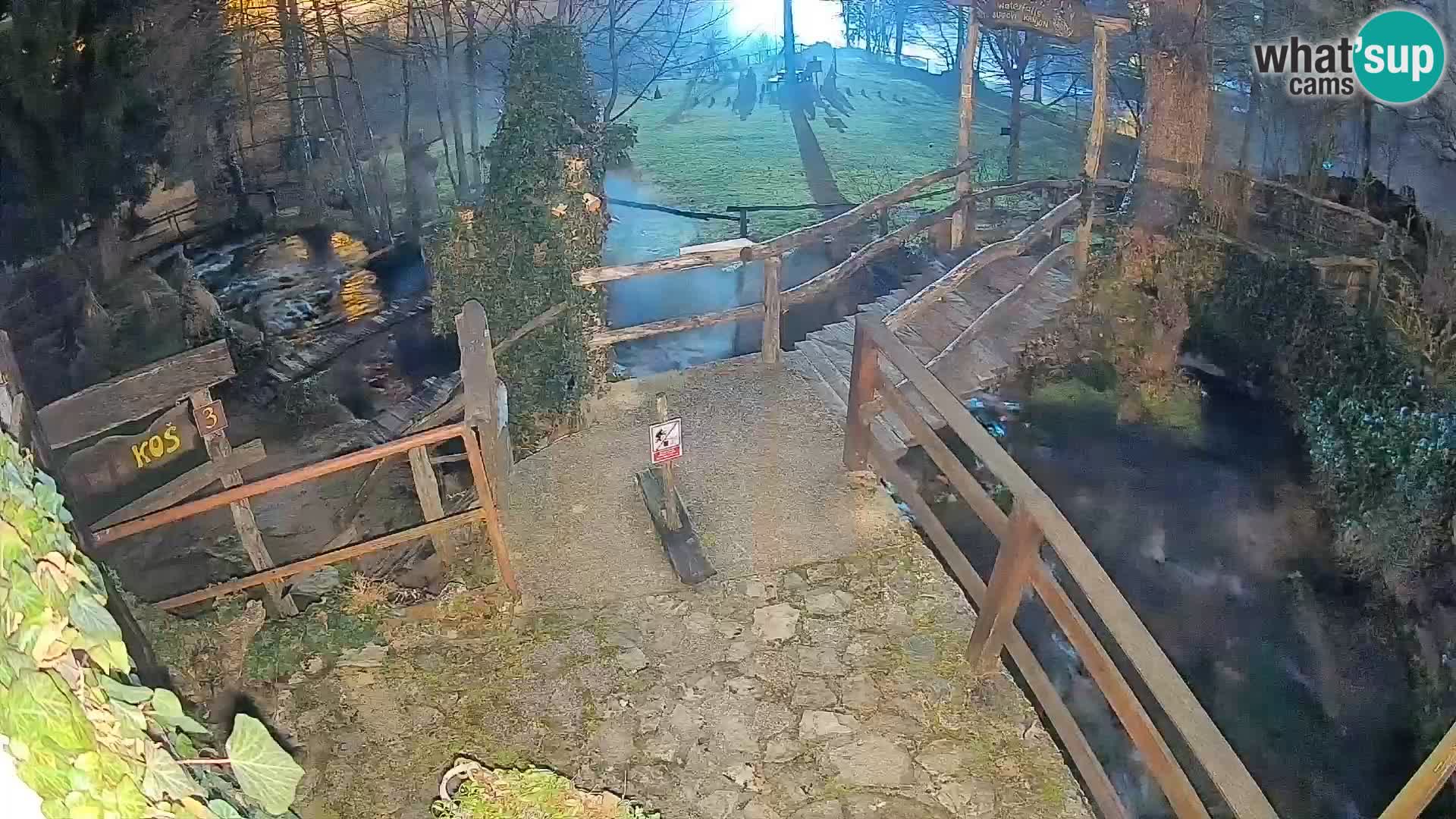 Jezera na rijeci Slunjčica u Rastokama