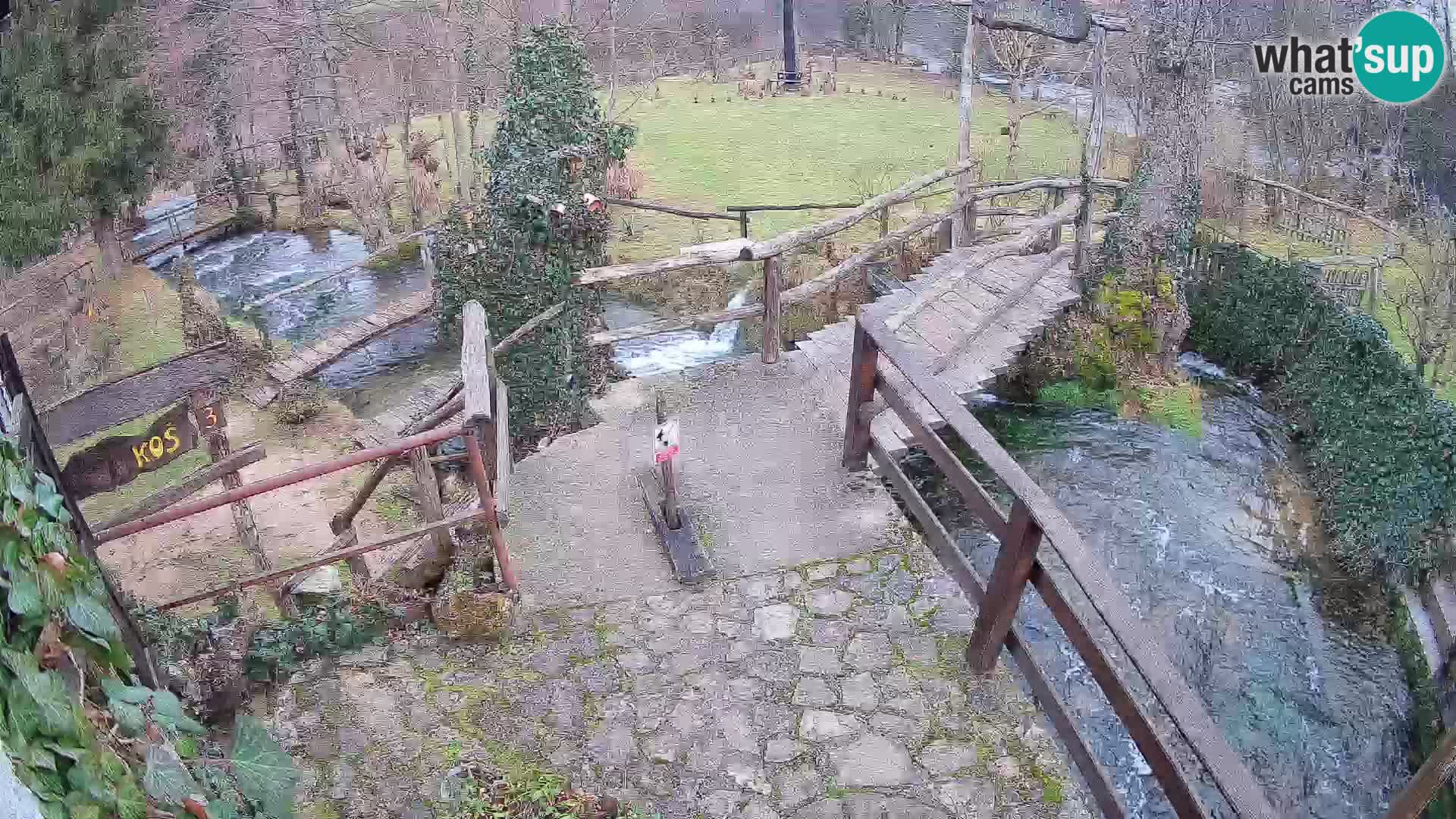 Lakes on the river Slunjčica in Rastoke