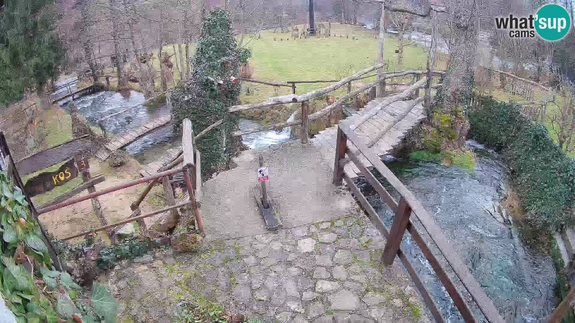 Lacs sur la rivière Slunjčica dans Rastoke