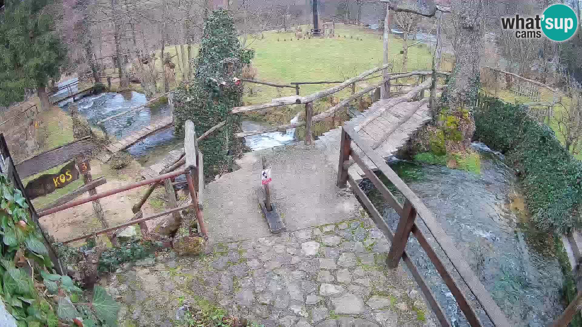 Lacs sur la rivière Slunjčica dans Rastoke