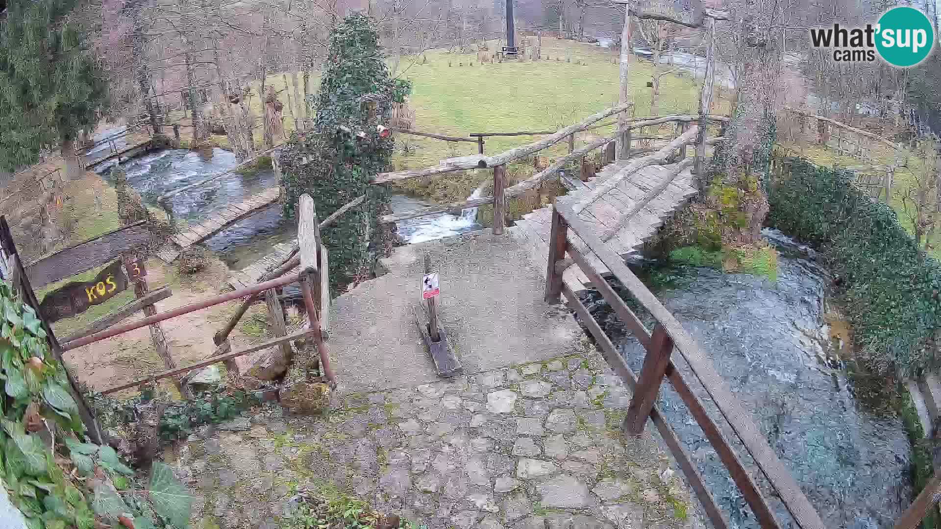 Jezera na rijeci Slunjčica u Rastokama