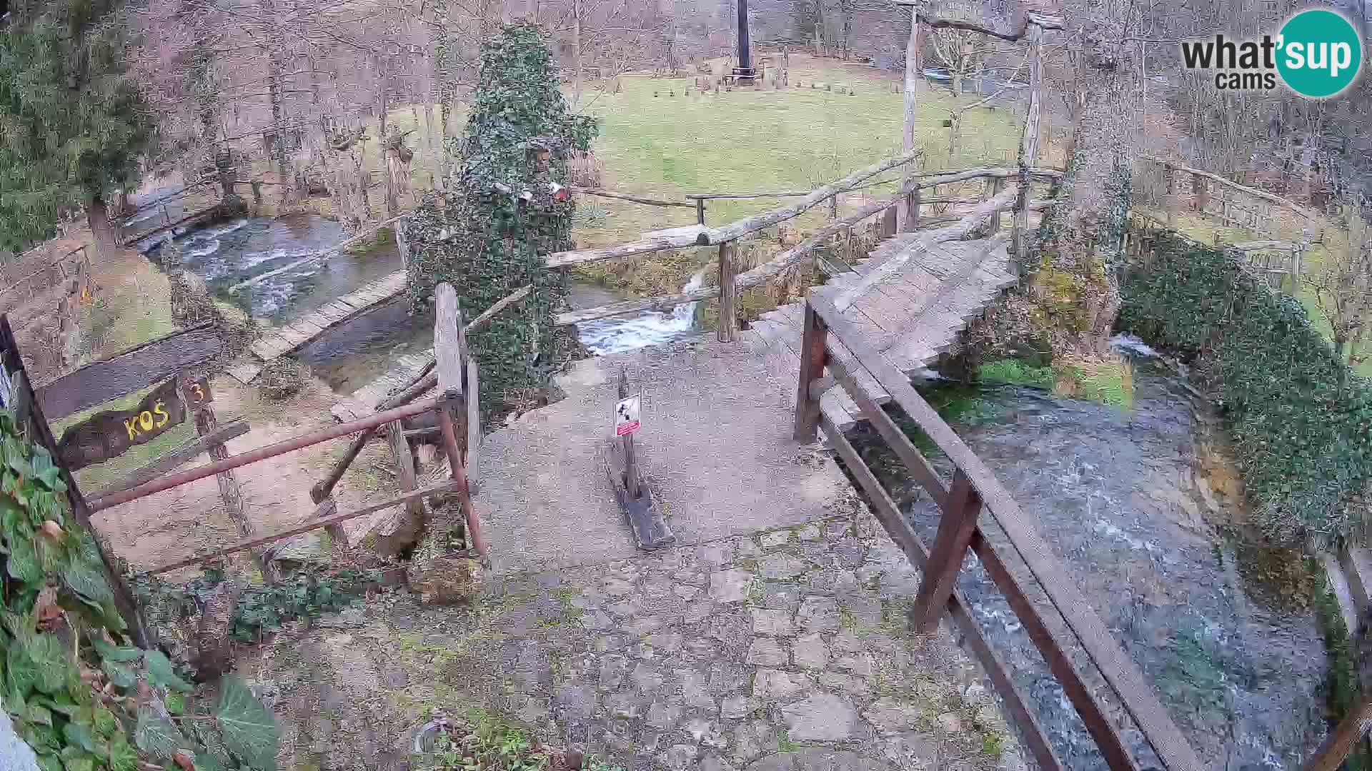 Lacs sur la rivière Slunjčica dans Rastoke