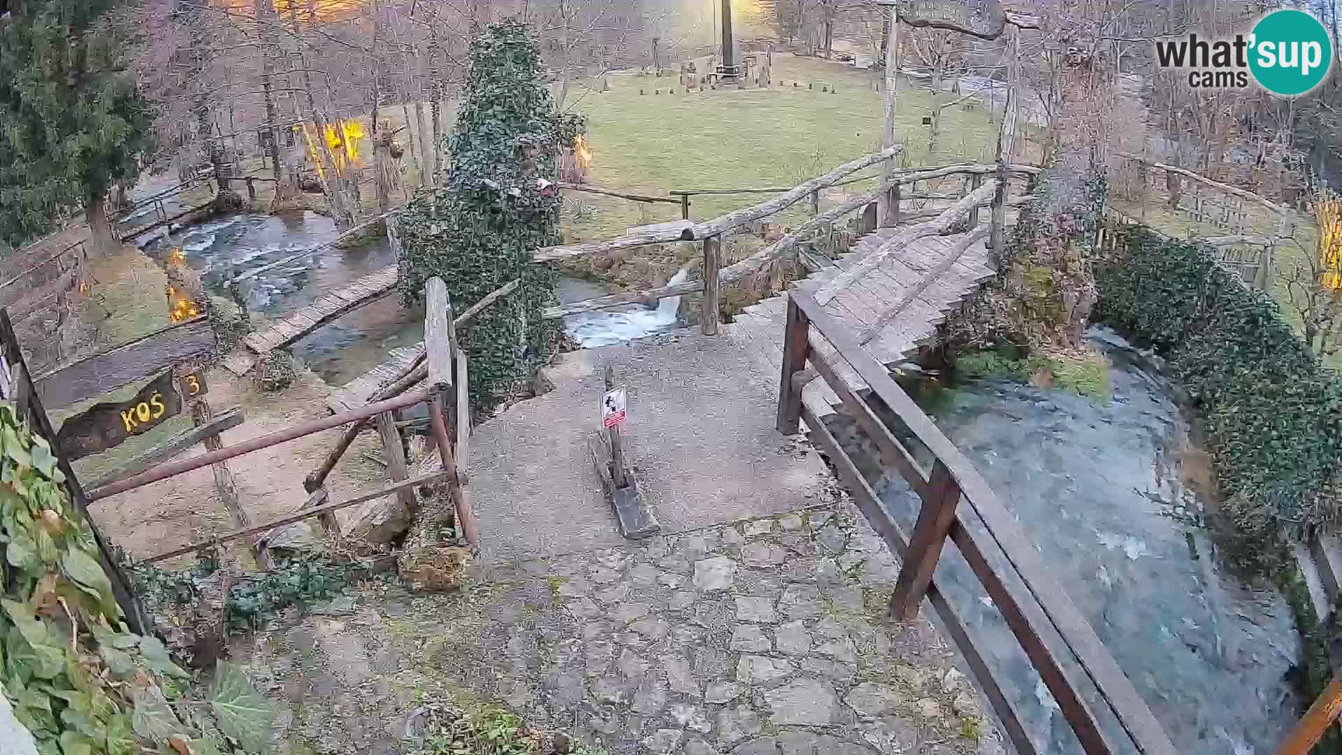 Laghi sul fiume Slunjčica a Rastoke