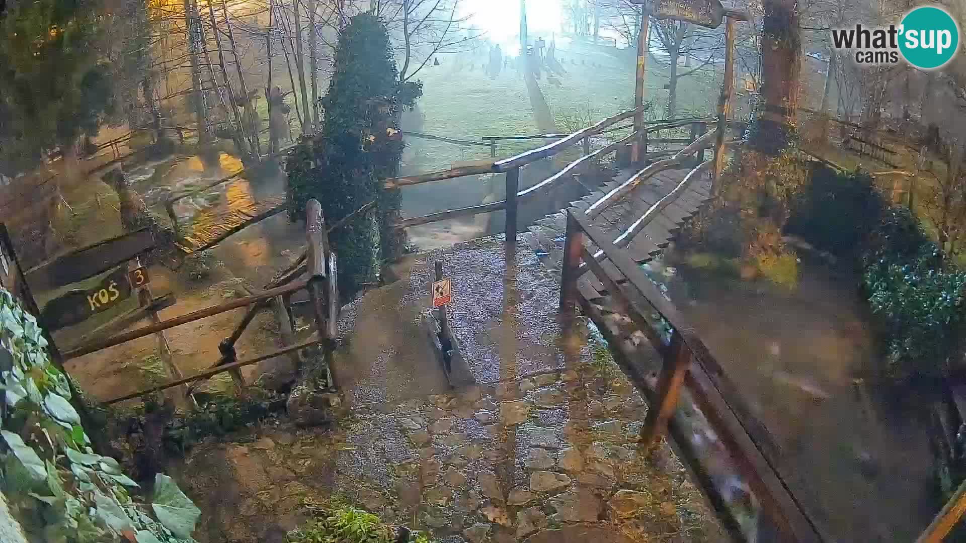 Seen auf dem Fluss Slunjčica in Rastoke