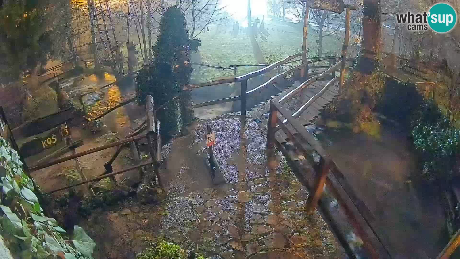 Jezera na reki Slunjčica v Rastokah