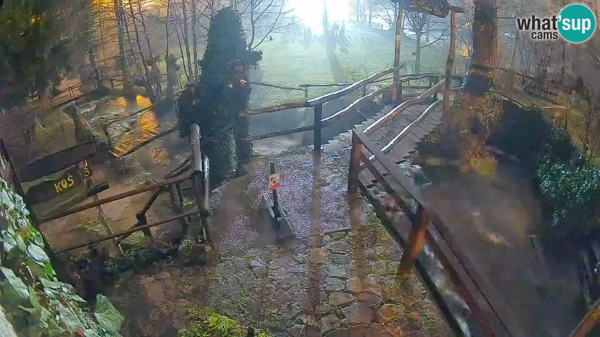 Seen auf dem Fluss Slunjčica in Rastoke