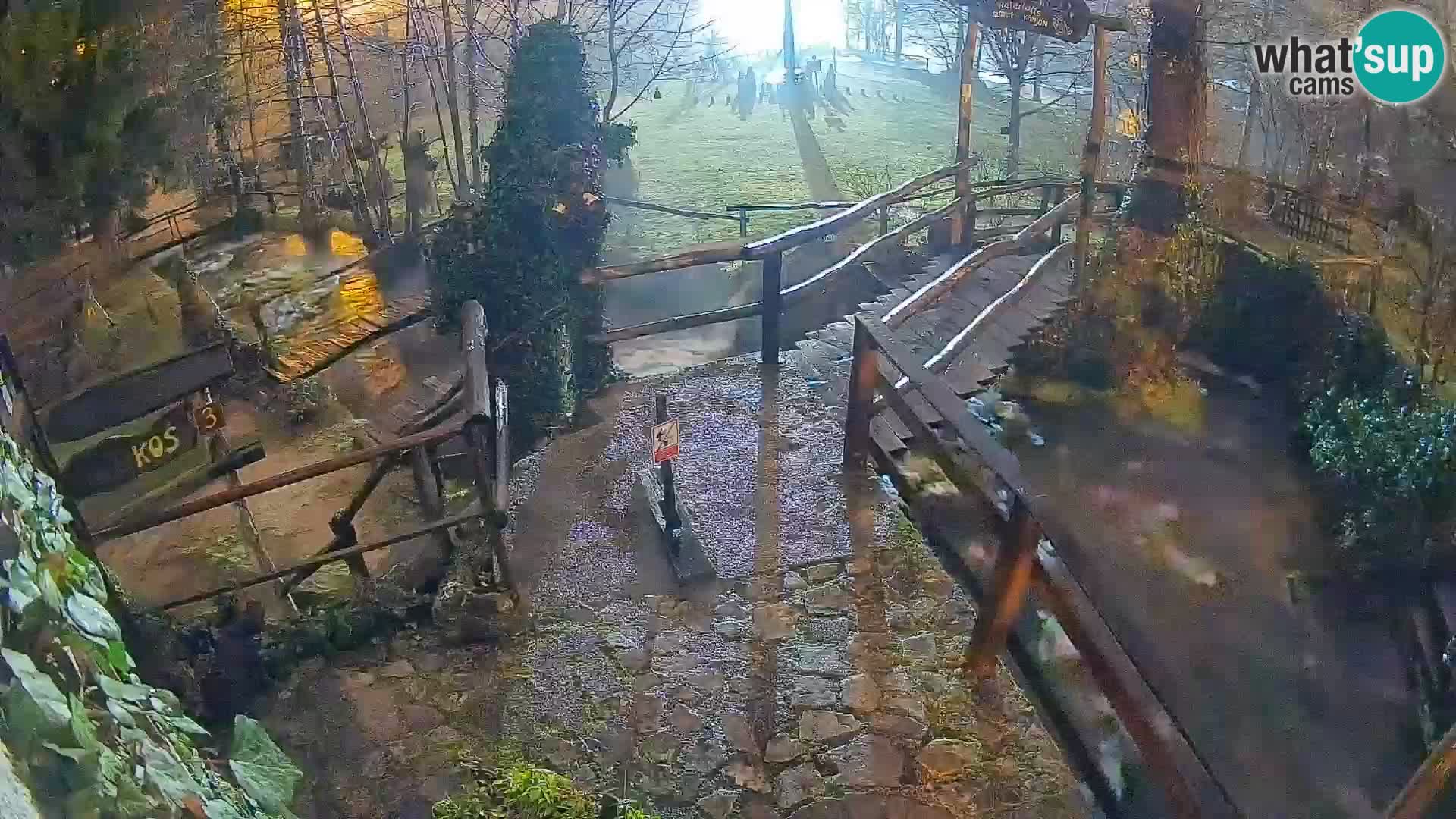 lagos en el río Slunjčica en Rastoke