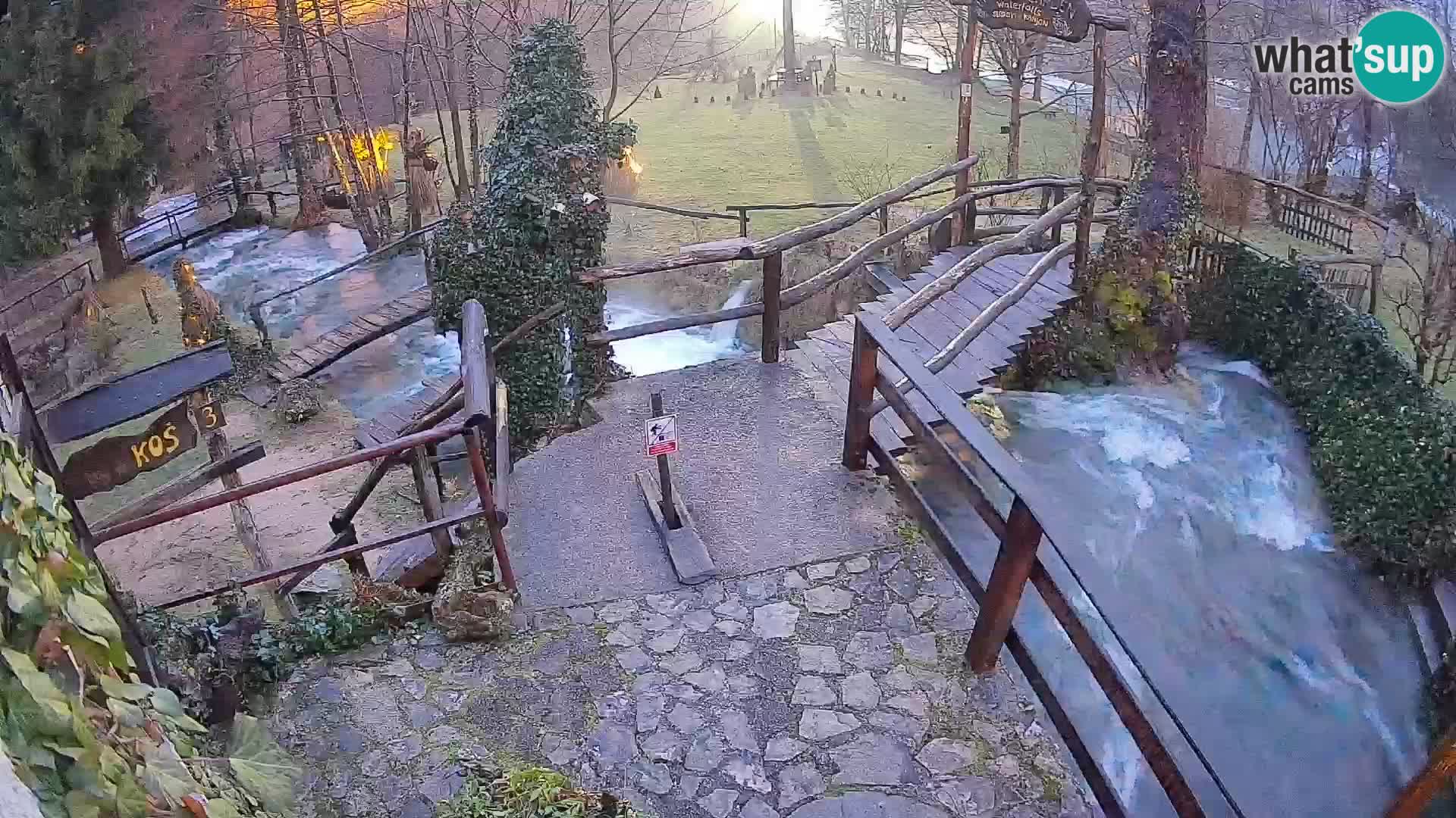 Laghi sul fiume Slunjčica a Rastoke