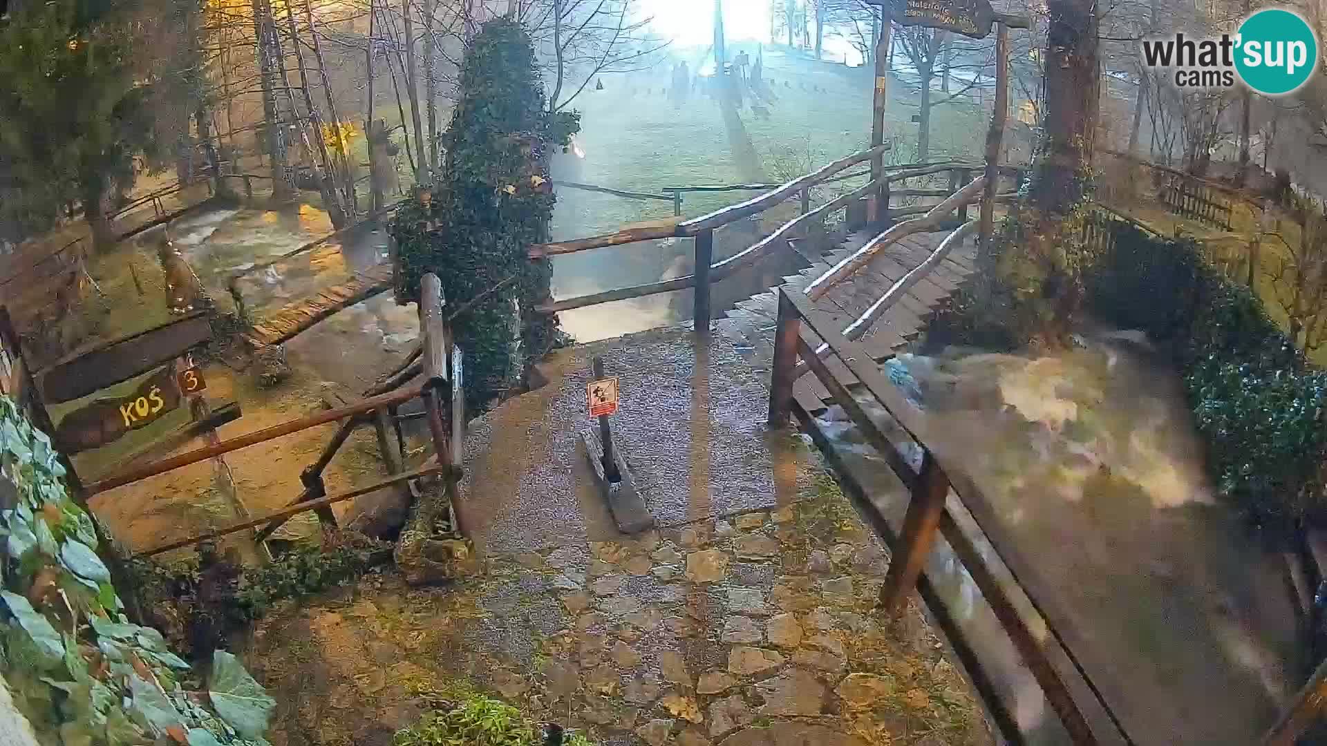 Jezera na reki Slunjčica v Rastokah