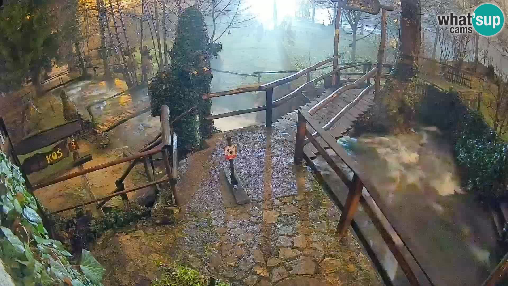 Jezera na reki Slunjčica v Rastokah