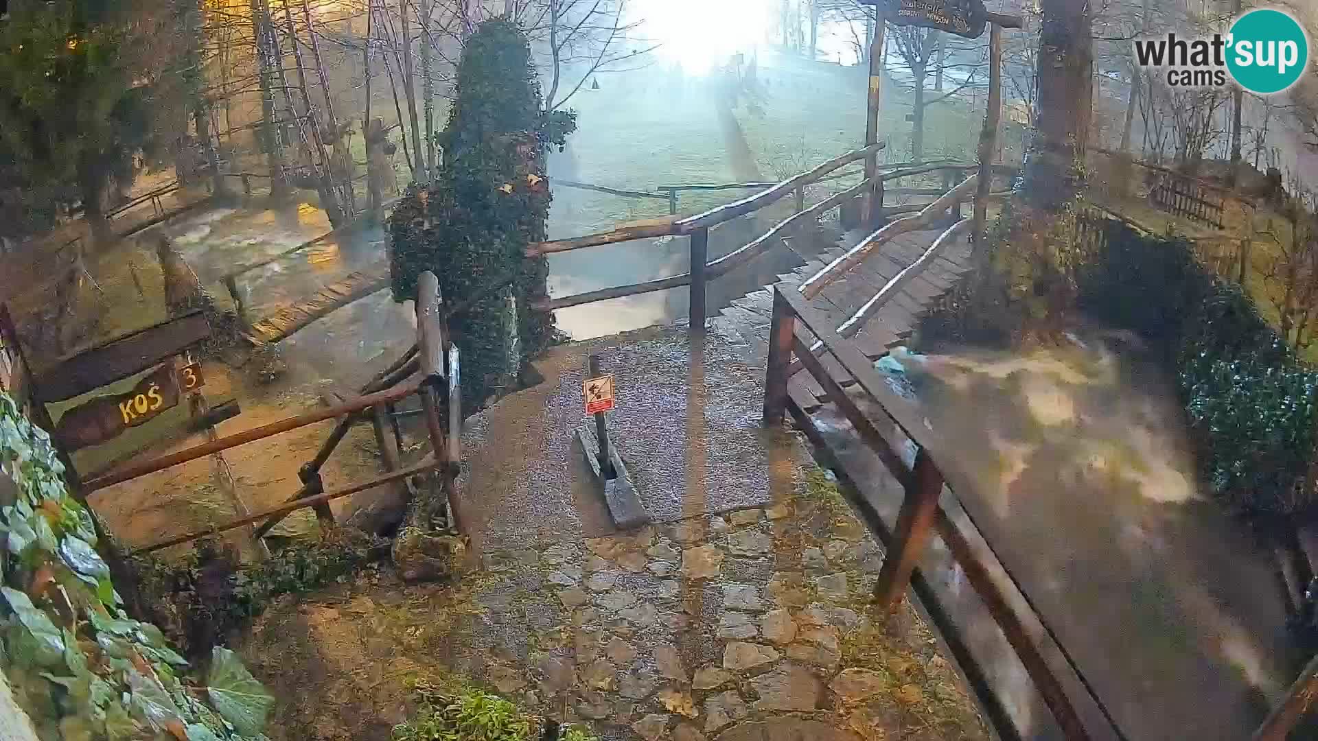 Lacs sur la rivière Slunjčica dans Rastoke