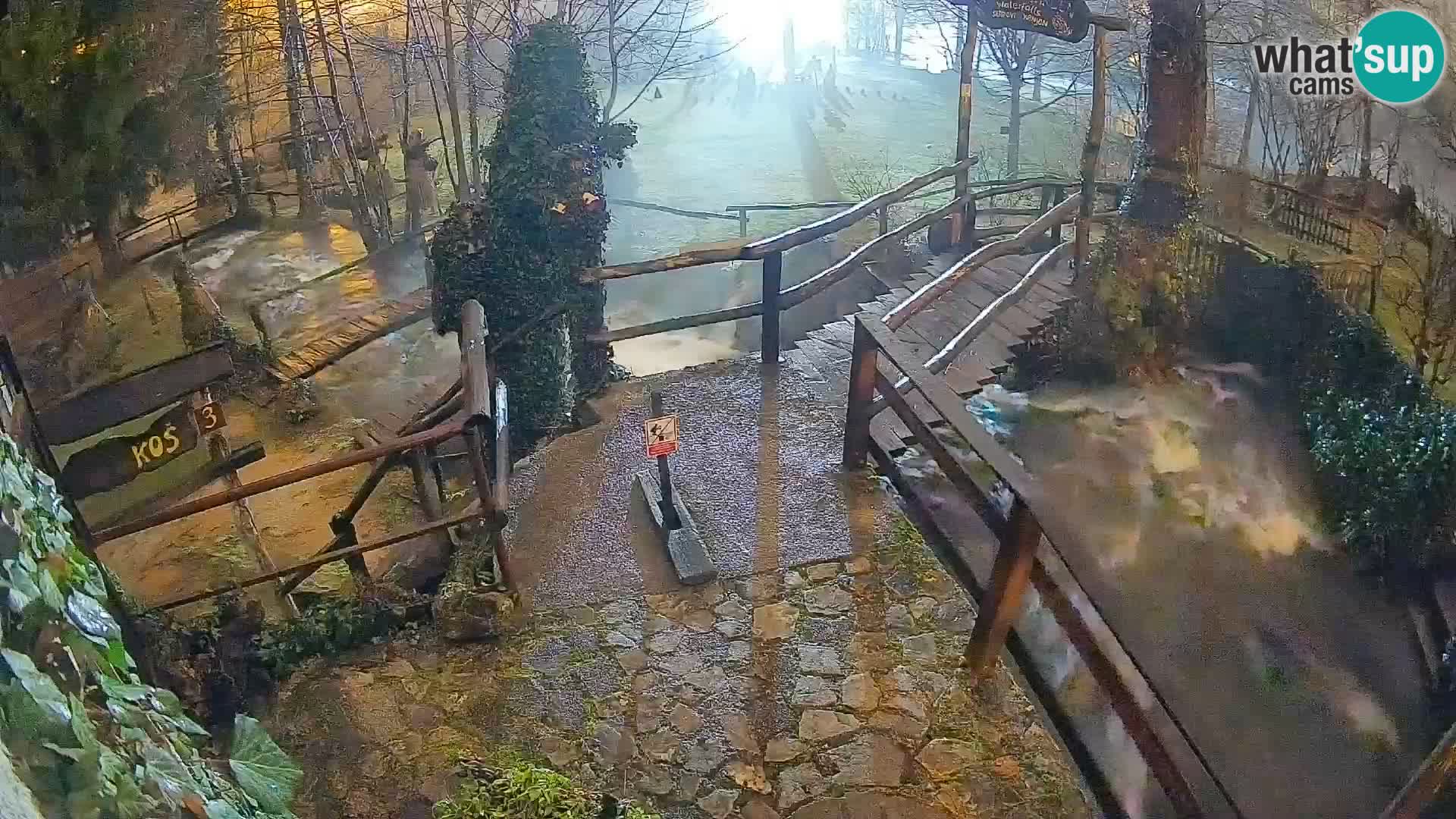 Lakes on the river Slunjčica in Rastoke