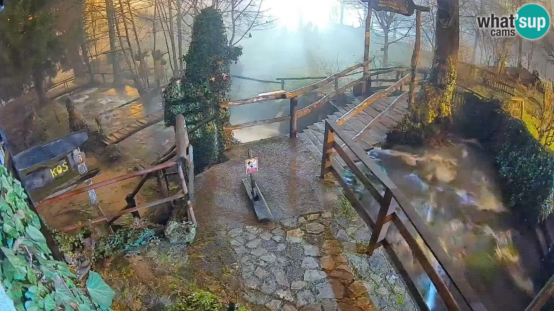 Lacs sur la rivière Slunjčica dans Rastoke