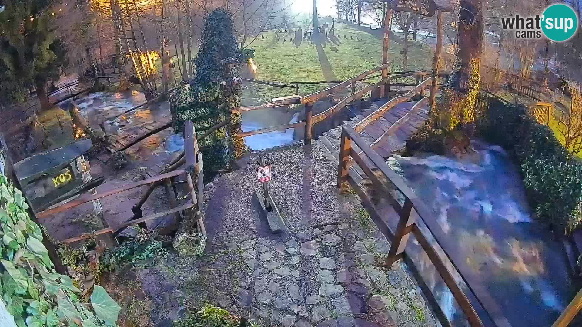 Lakes on the river Slunjčica in Rastoke