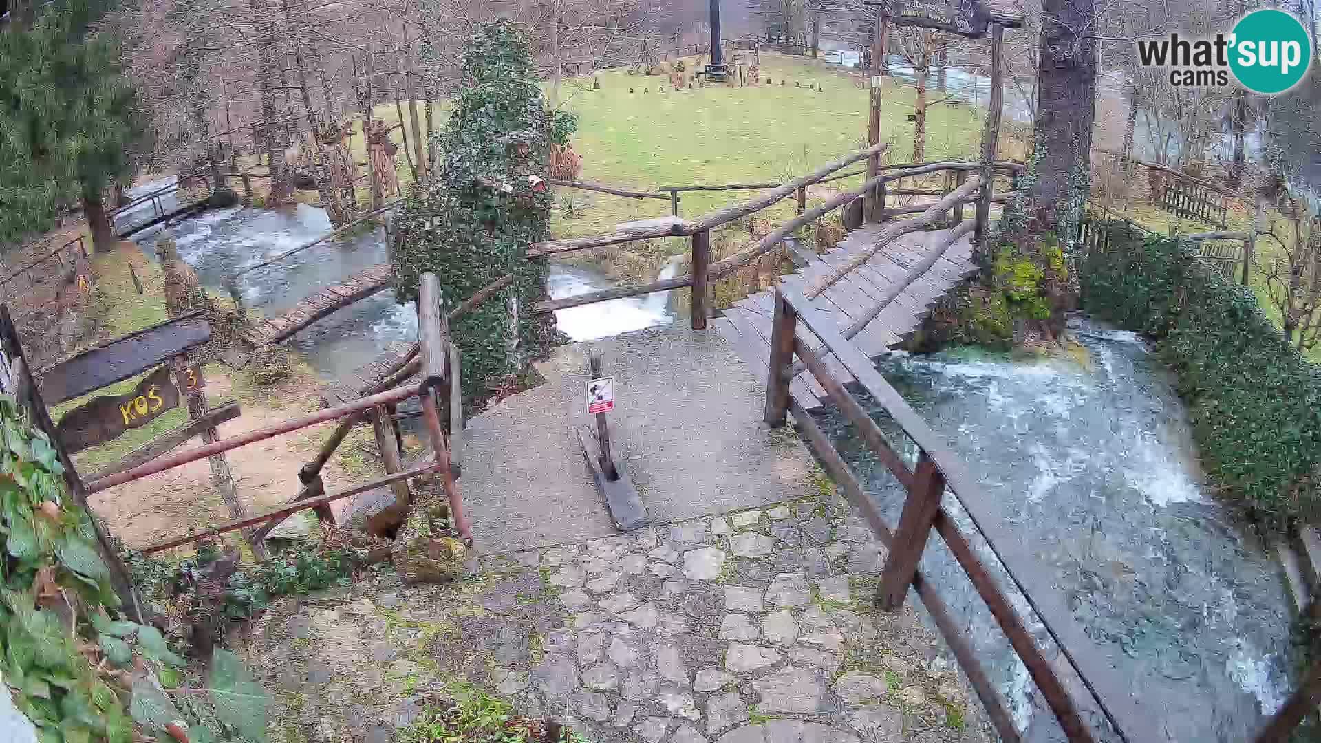 Laghi sul fiume Slunjčica a Rastoke