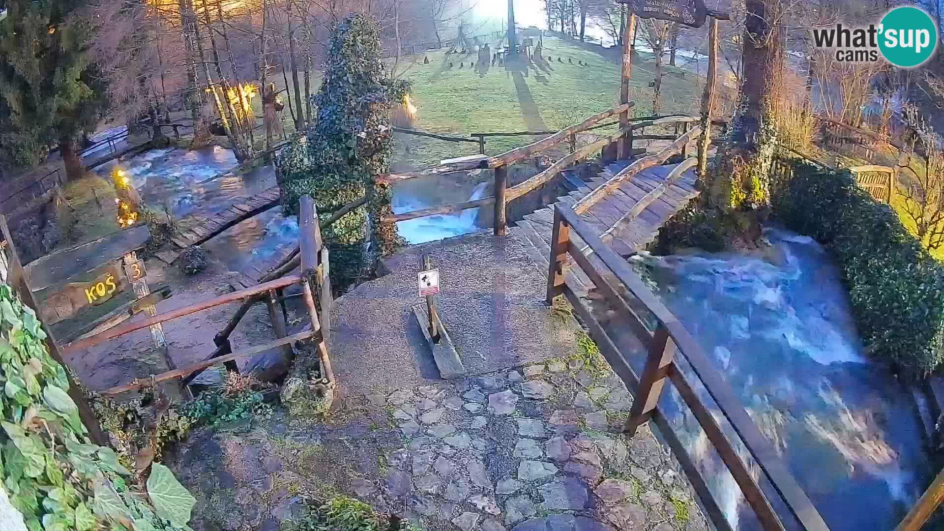 Laghi sul fiume Slunjčica a Rastoke