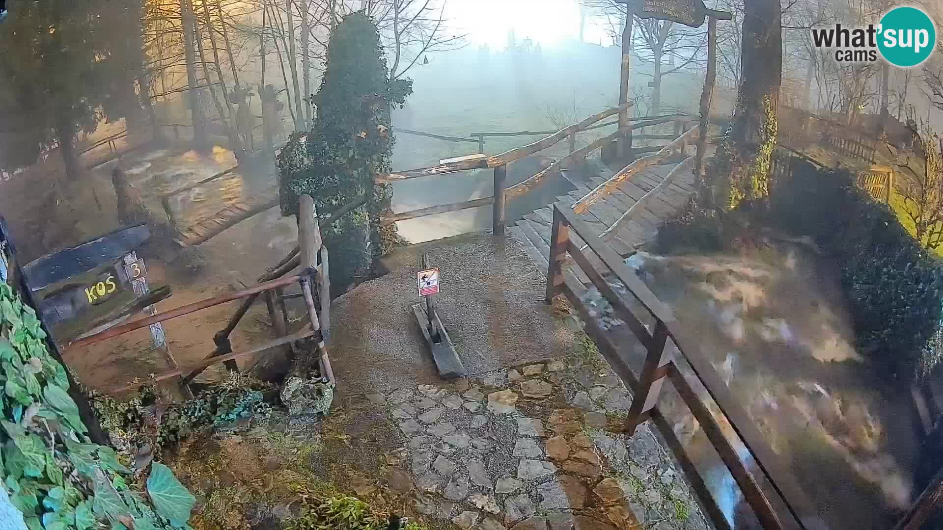 Lakes on the river Slunjčica in Rastoke