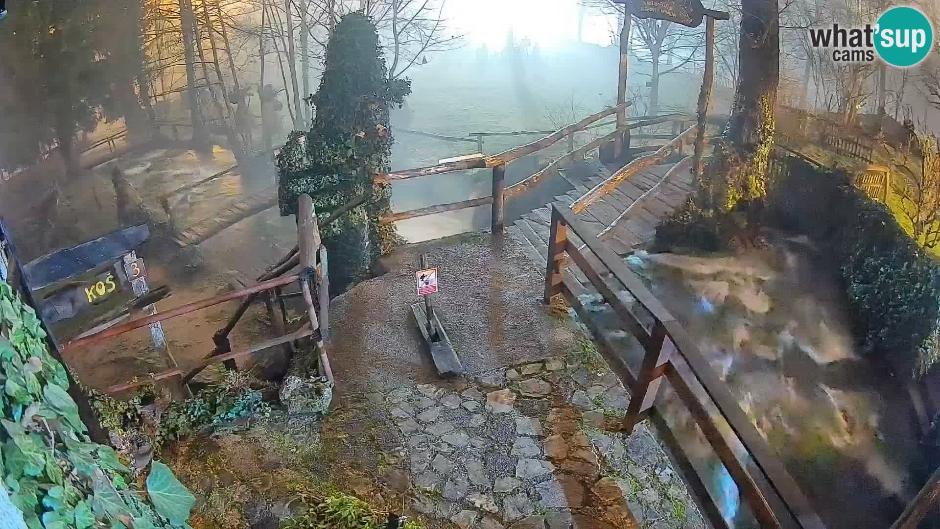 Jezera na reki Slunjčica v Rastokah