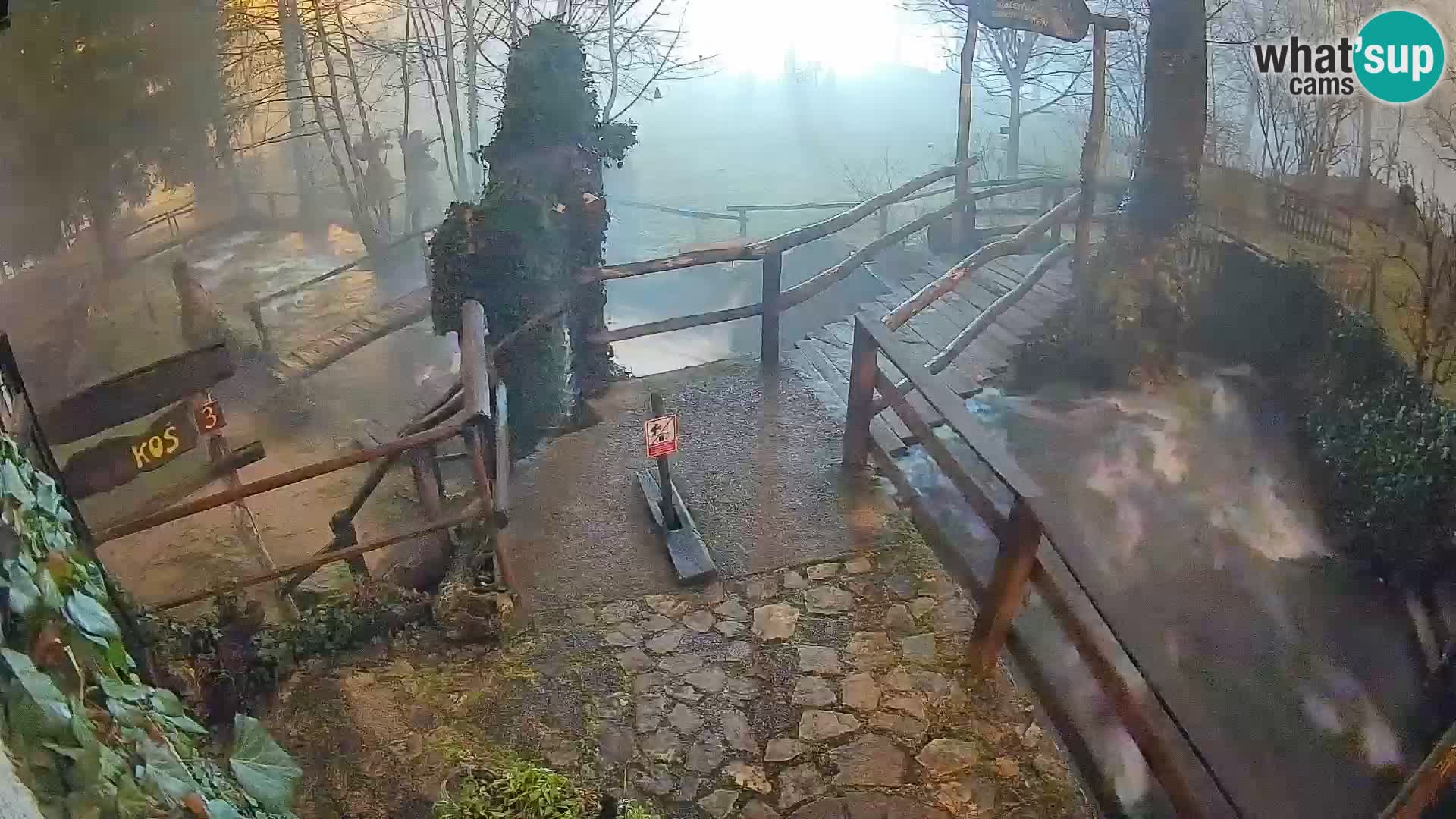Laghi sul fiume Slunjčica a Rastoke
