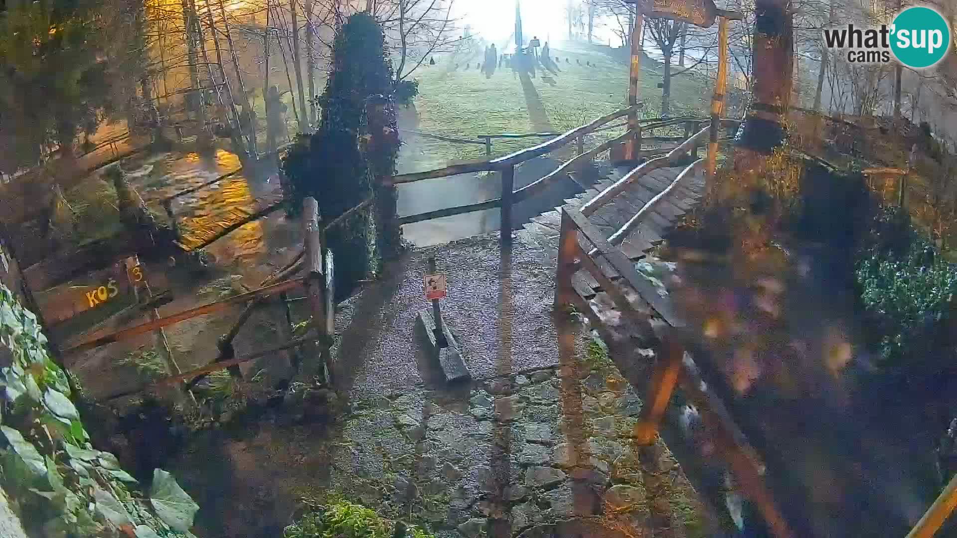 Seen auf dem Fluss Slunjčica in Rastoke