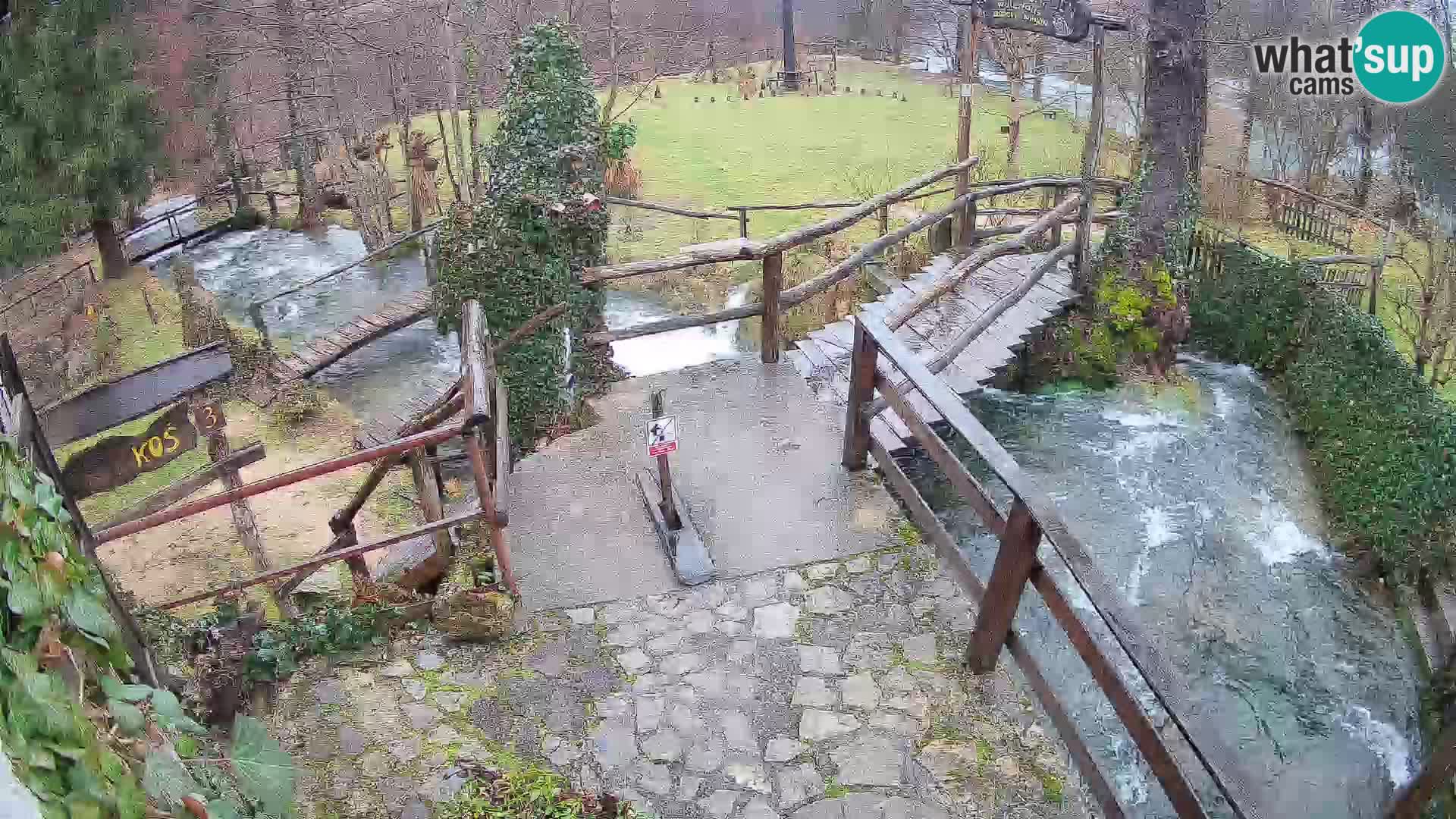 Laghi sul fiume Slunjčica a Rastoke