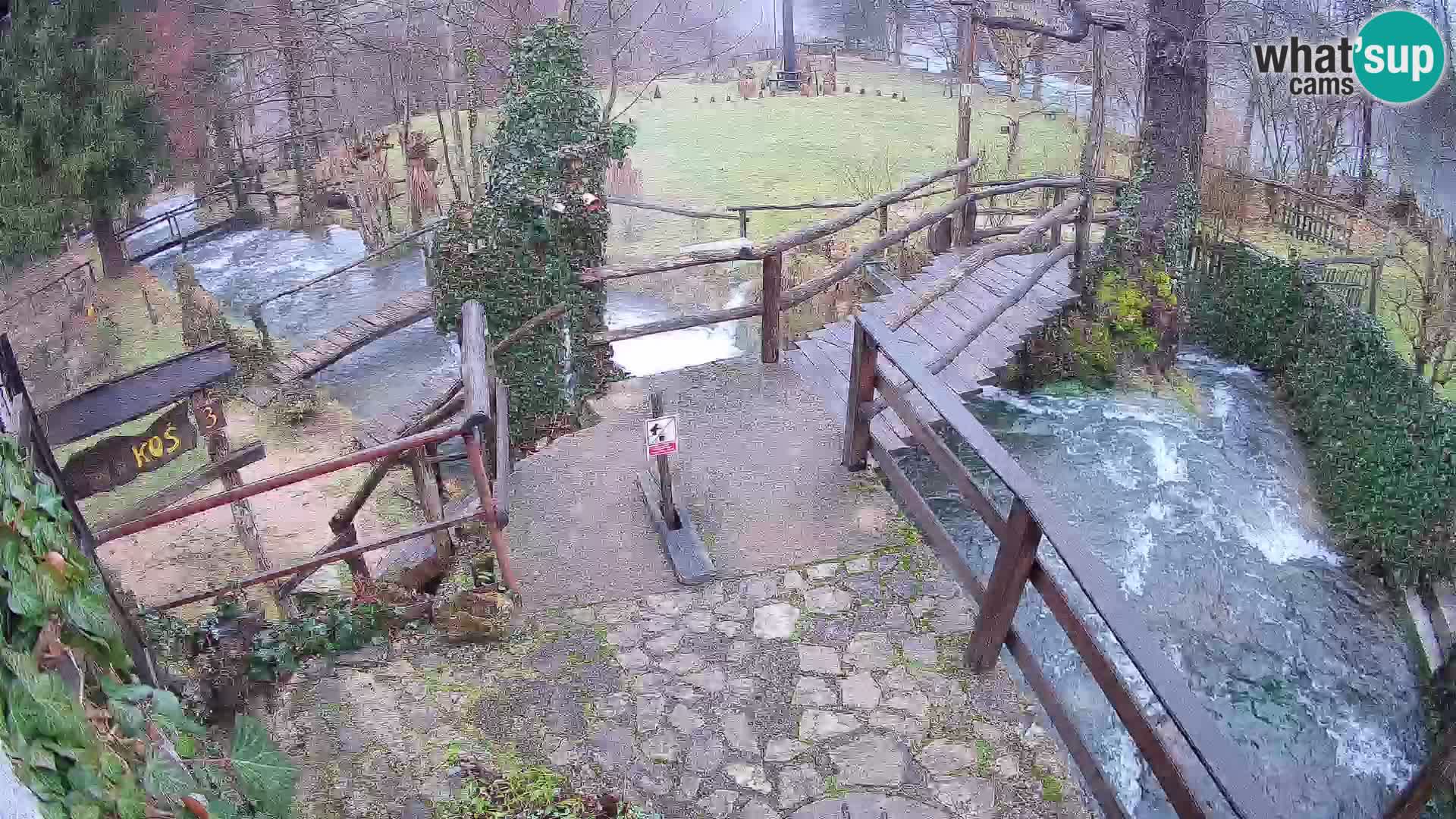 Laghi sul fiume Slunjčica a Rastoke