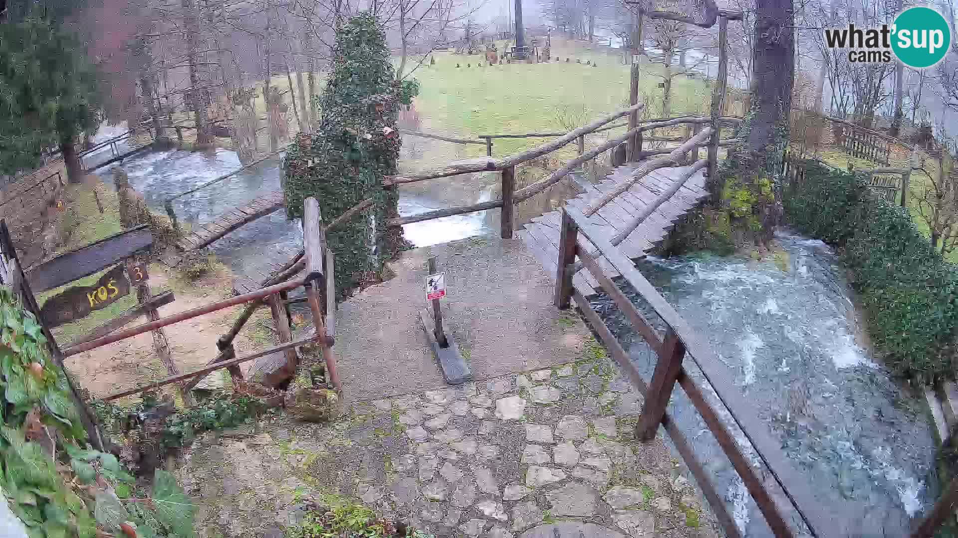 Jezera na rijeci Slunjčica u Rastokama