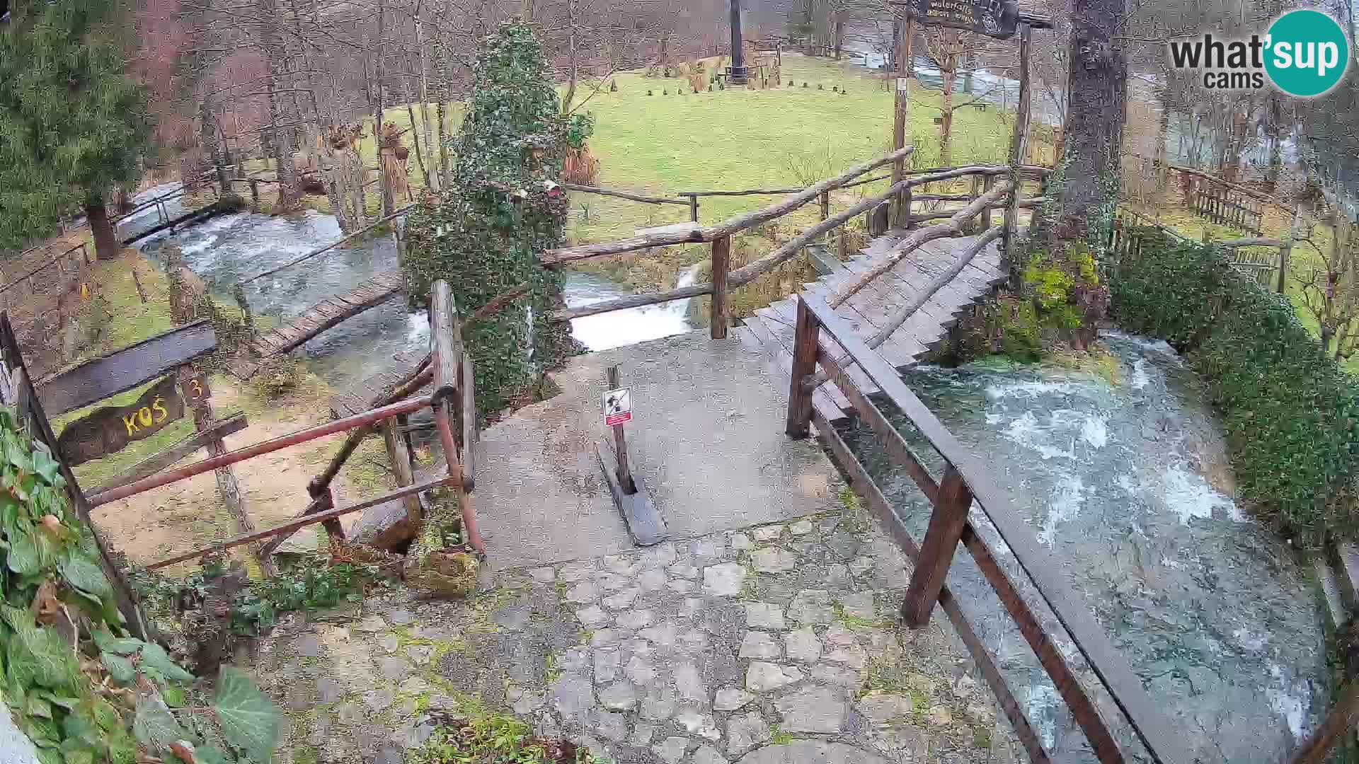 Jezera na rijeci Slunjčica u Rastokama