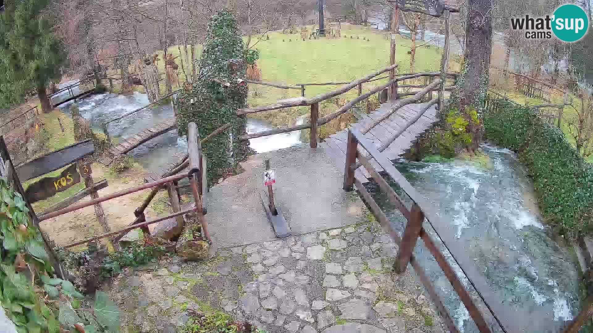 Jezera na rijeci Slunjčica u Rastokama