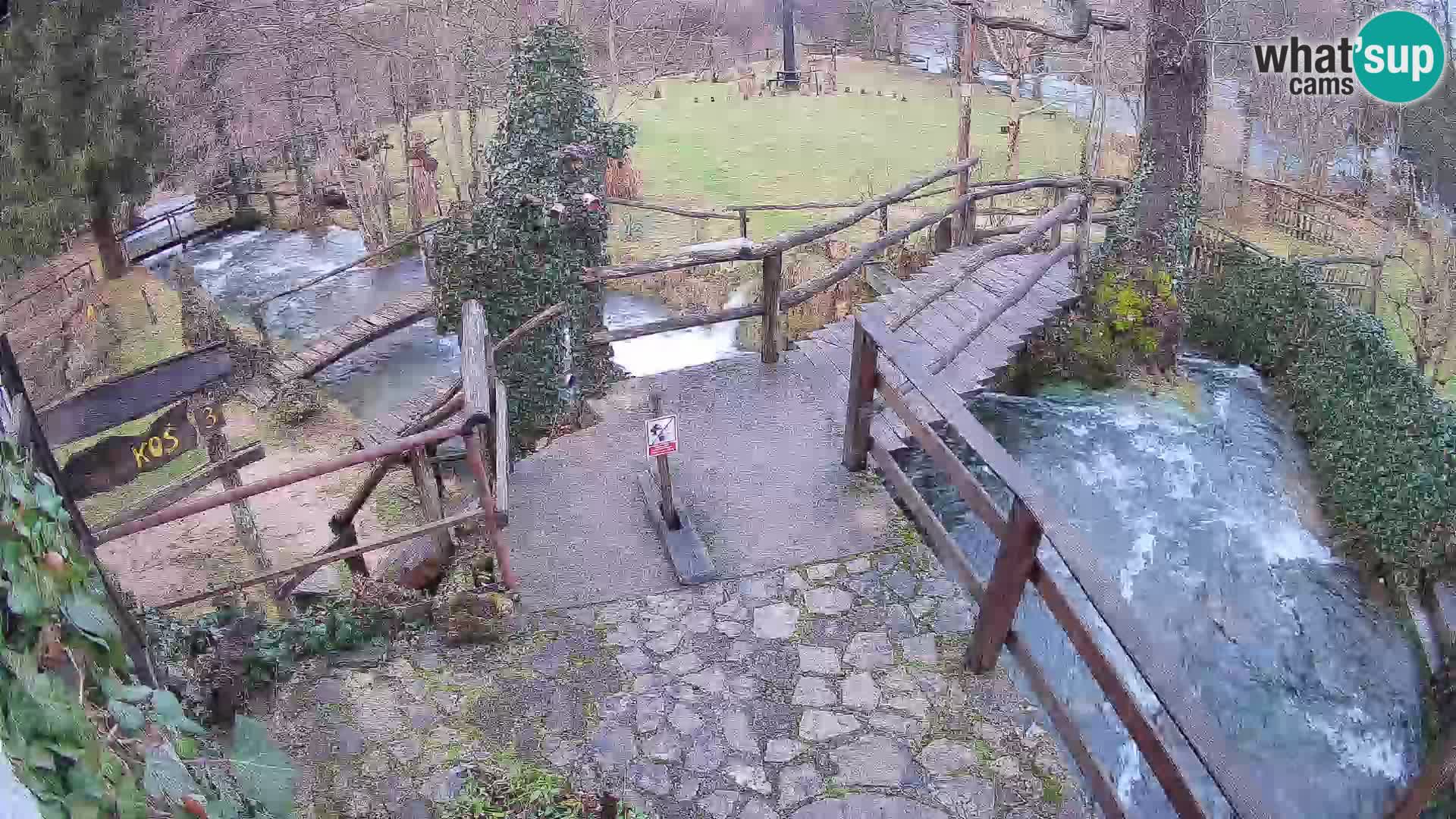Laghi sul fiume Slunjčica a Rastoke