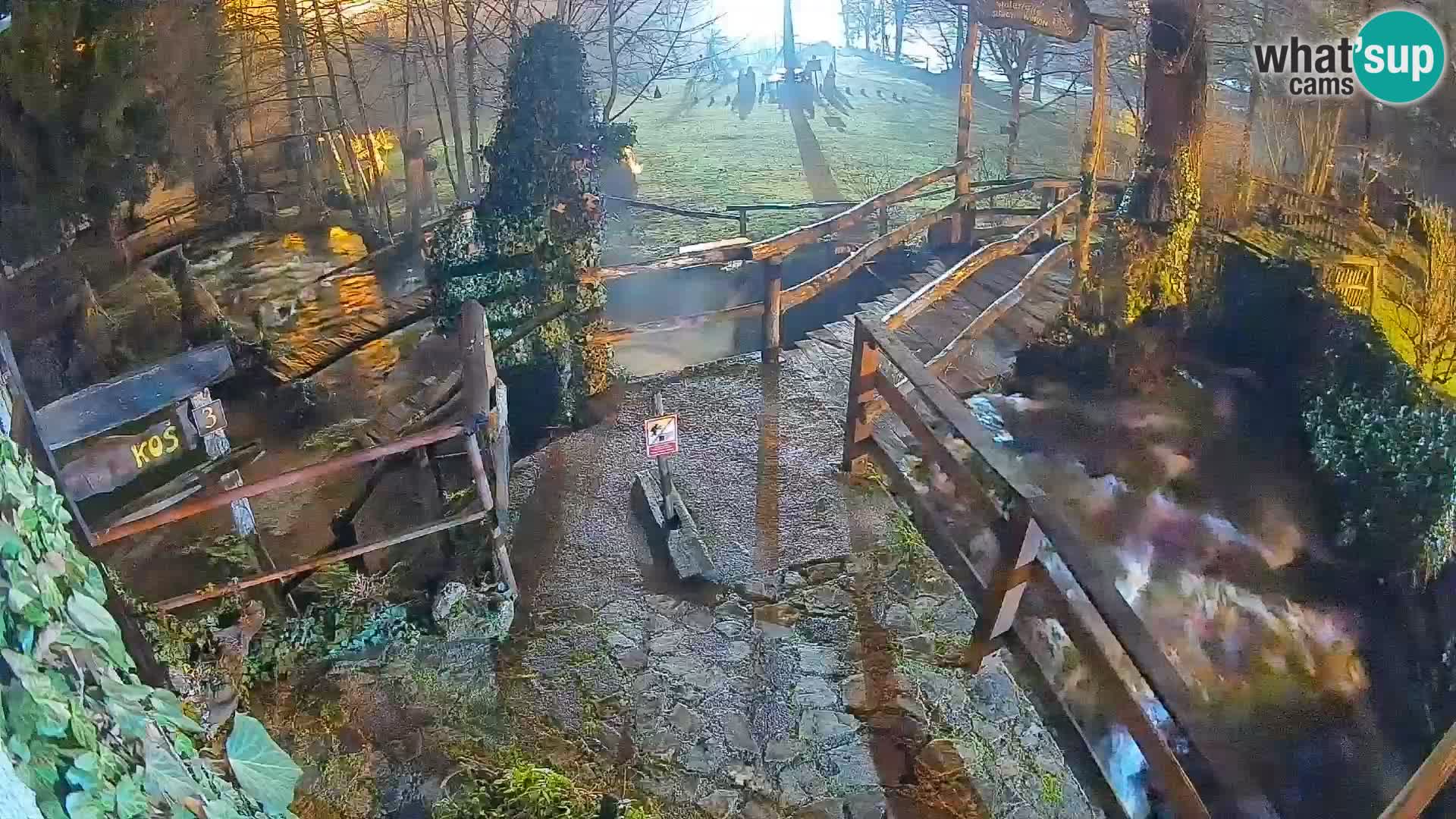 Jezera na reki Slunjčica v Rastokah