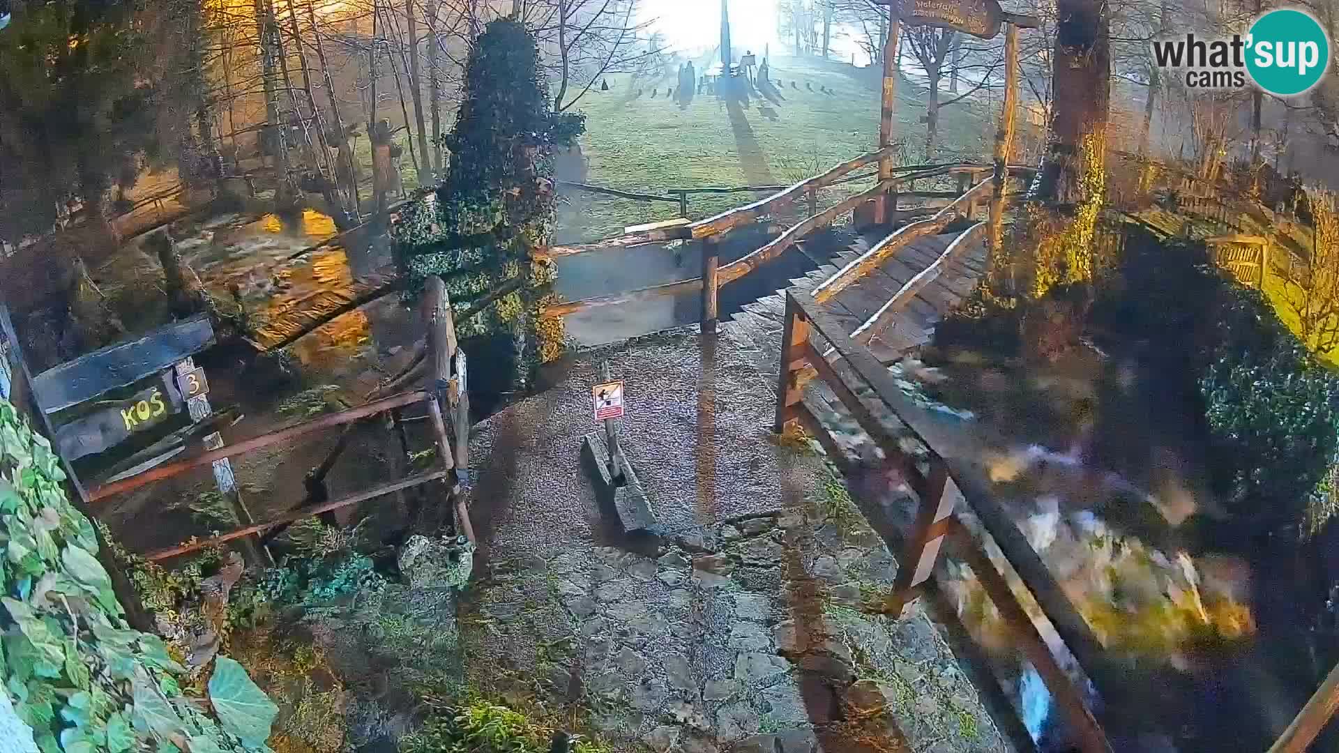 Jezera na reki Slunjčica v Rastokah