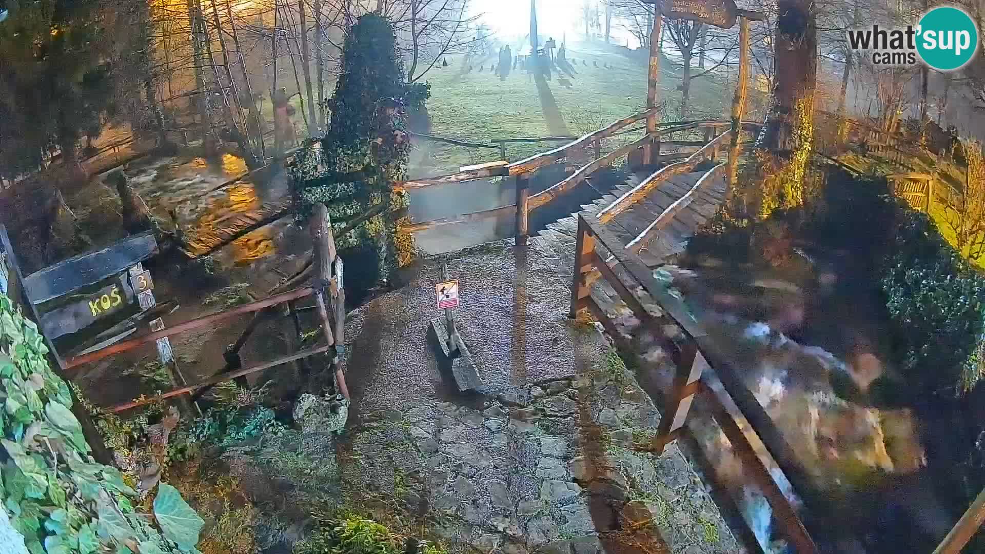 lagos en el río Slunjčica en Rastoke